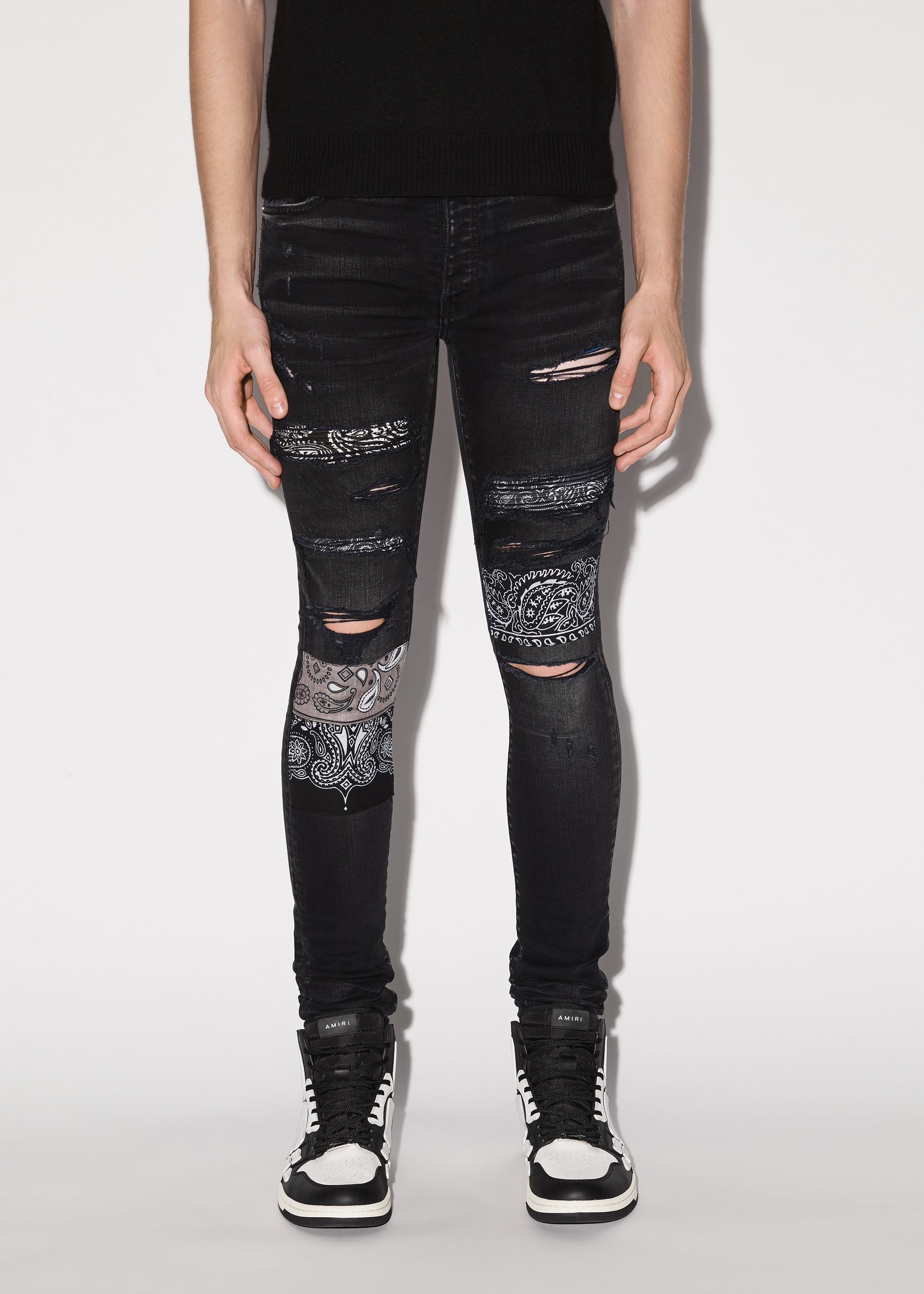 VINTAGE BANDANA ARTPATCH JEAN - 2