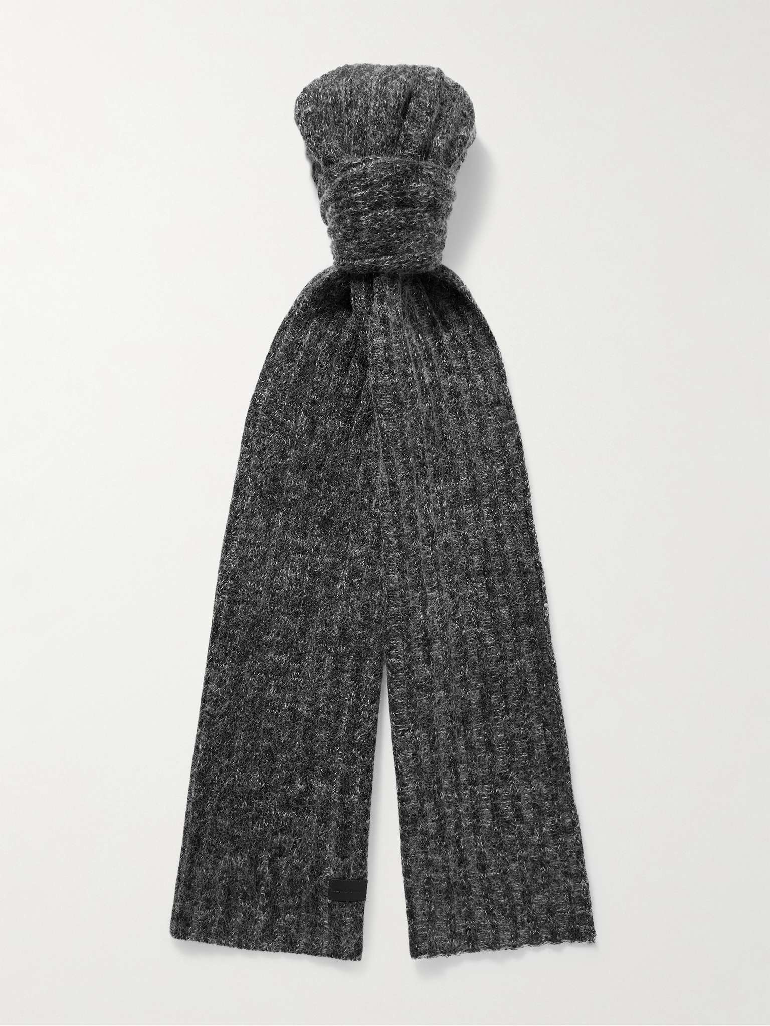 Ribbed Wool-Blend Scarf - 2