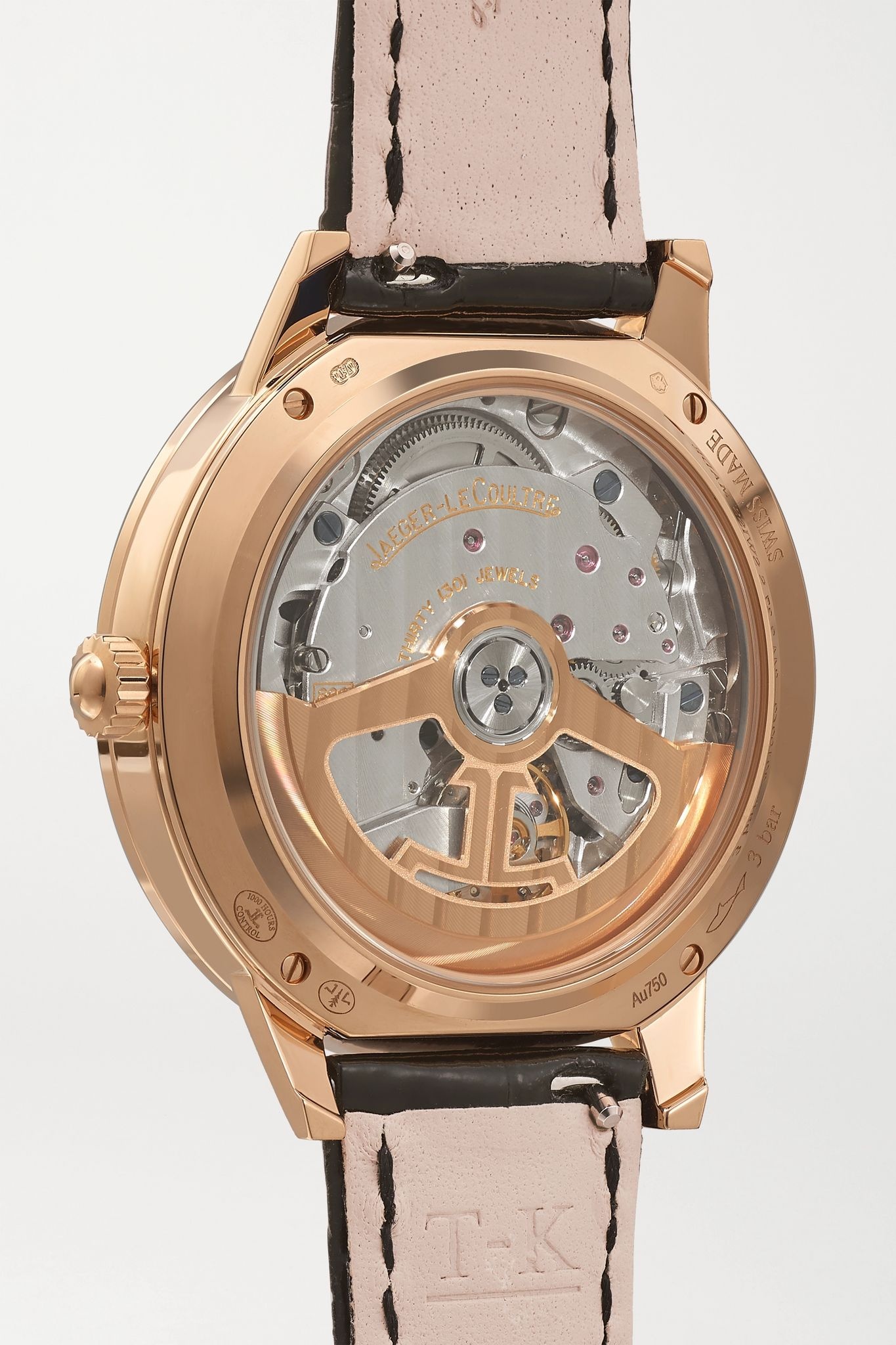 Rendez-Vous Night & Day Automatic 34mm medium rose gold, alligator and diamond watch - 4