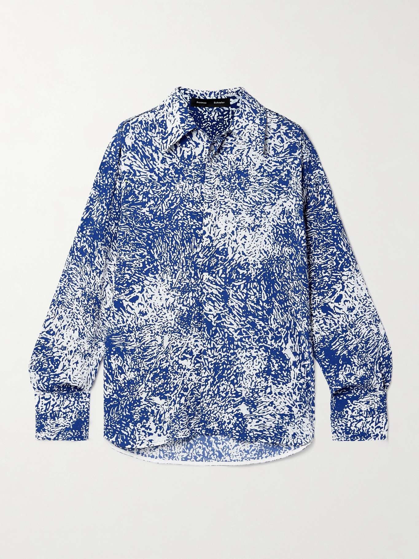 Norman printed crepe shirt - 1