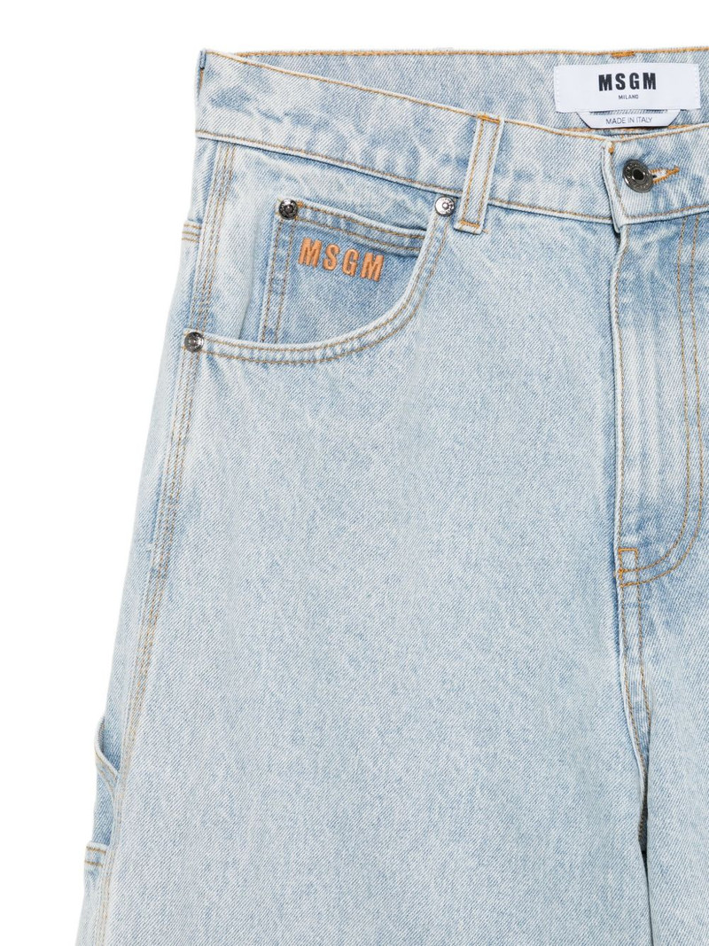 logo-embroidery carpenter jeans 3