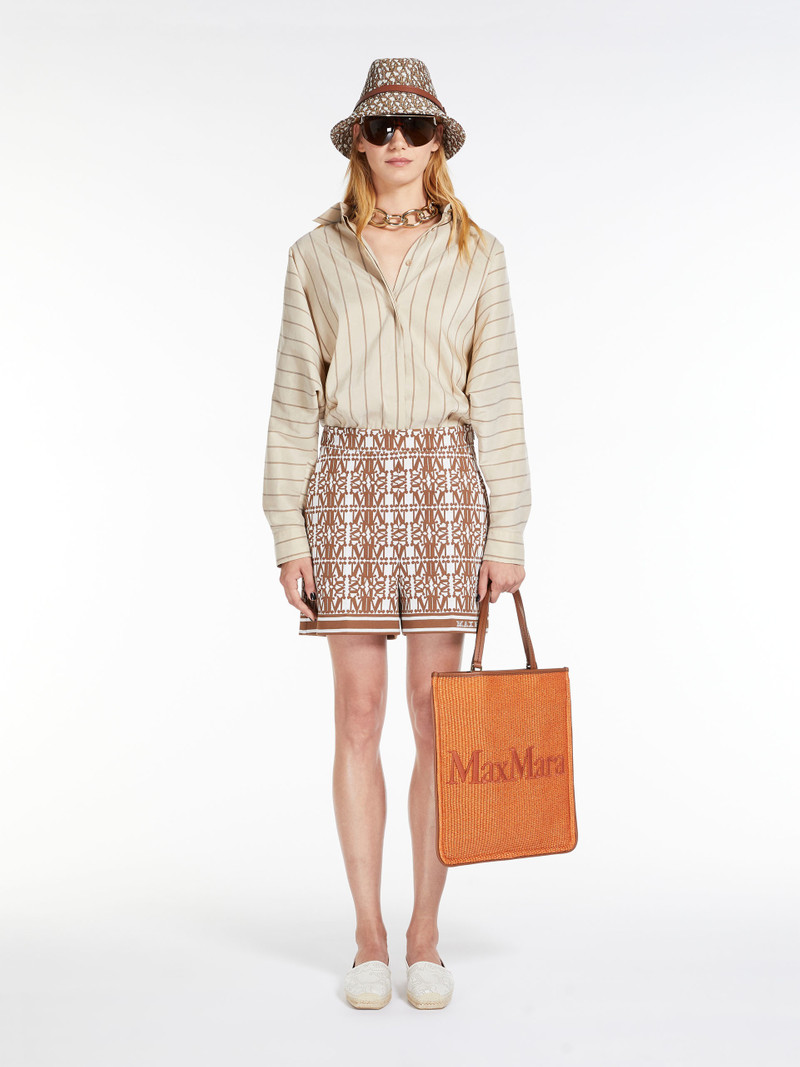 EASYBAG Woven straw tote bag 1