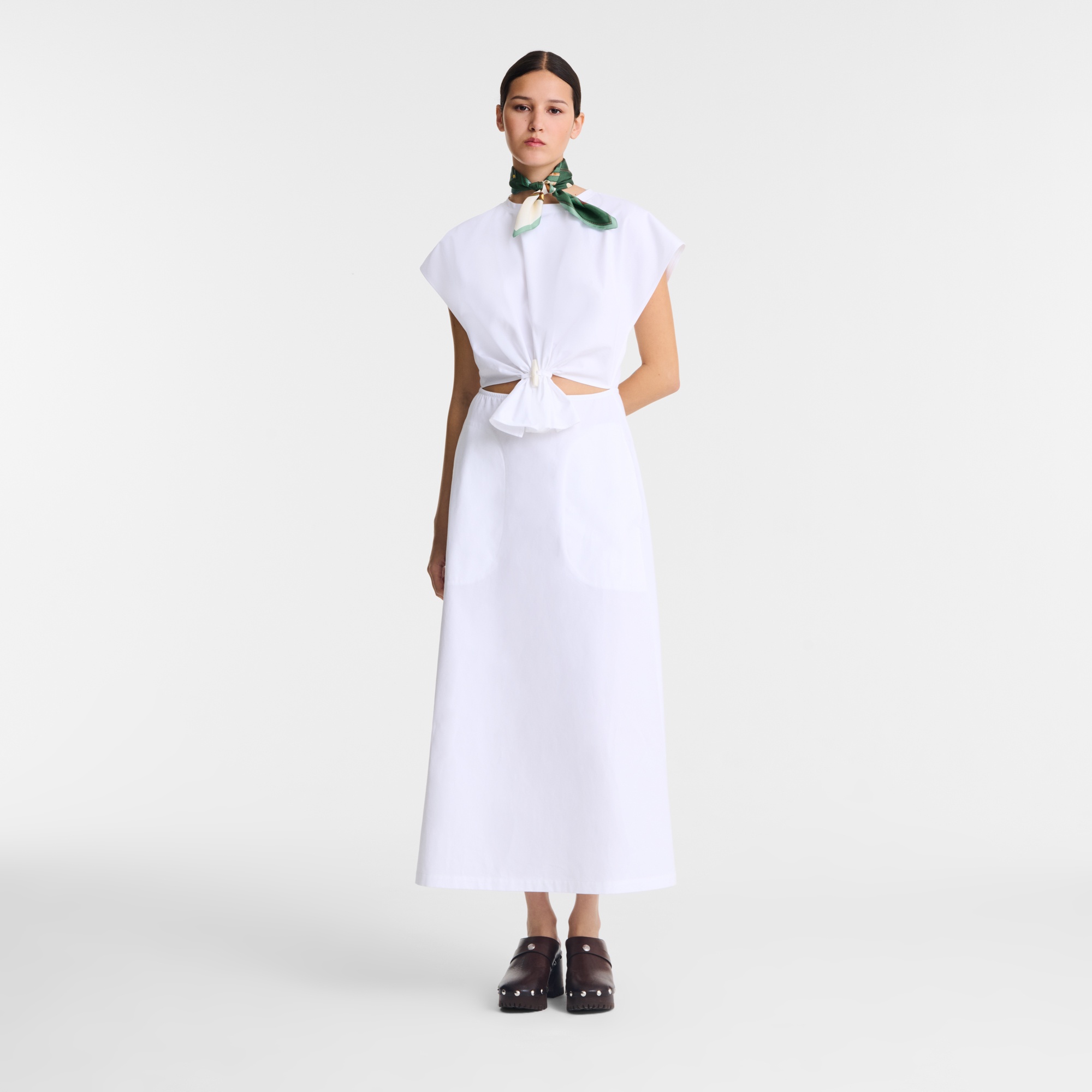 Dress White - Popelin - 2