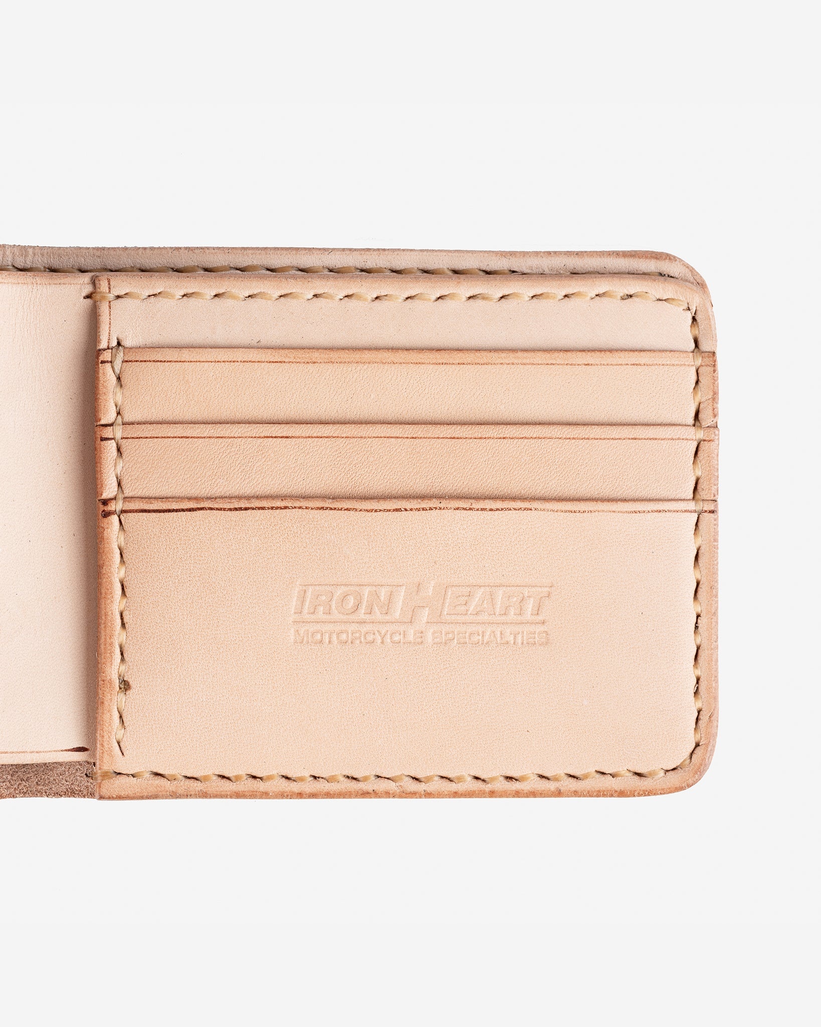 IHG-035-TAN Calf Folding Wallet - Tan - 7