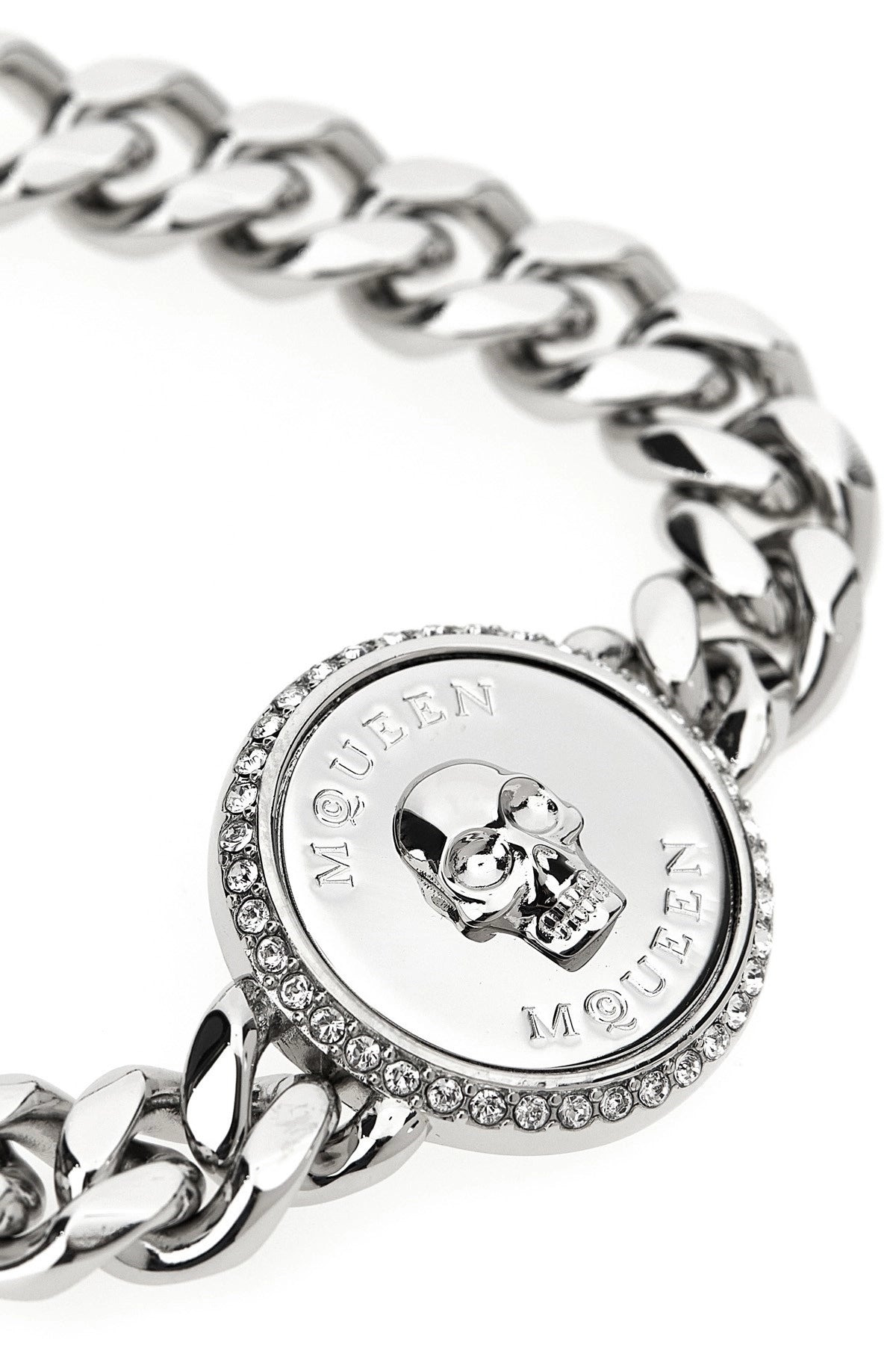 Mcqueen Men 'Sovereign Skull' Bracelet - 2