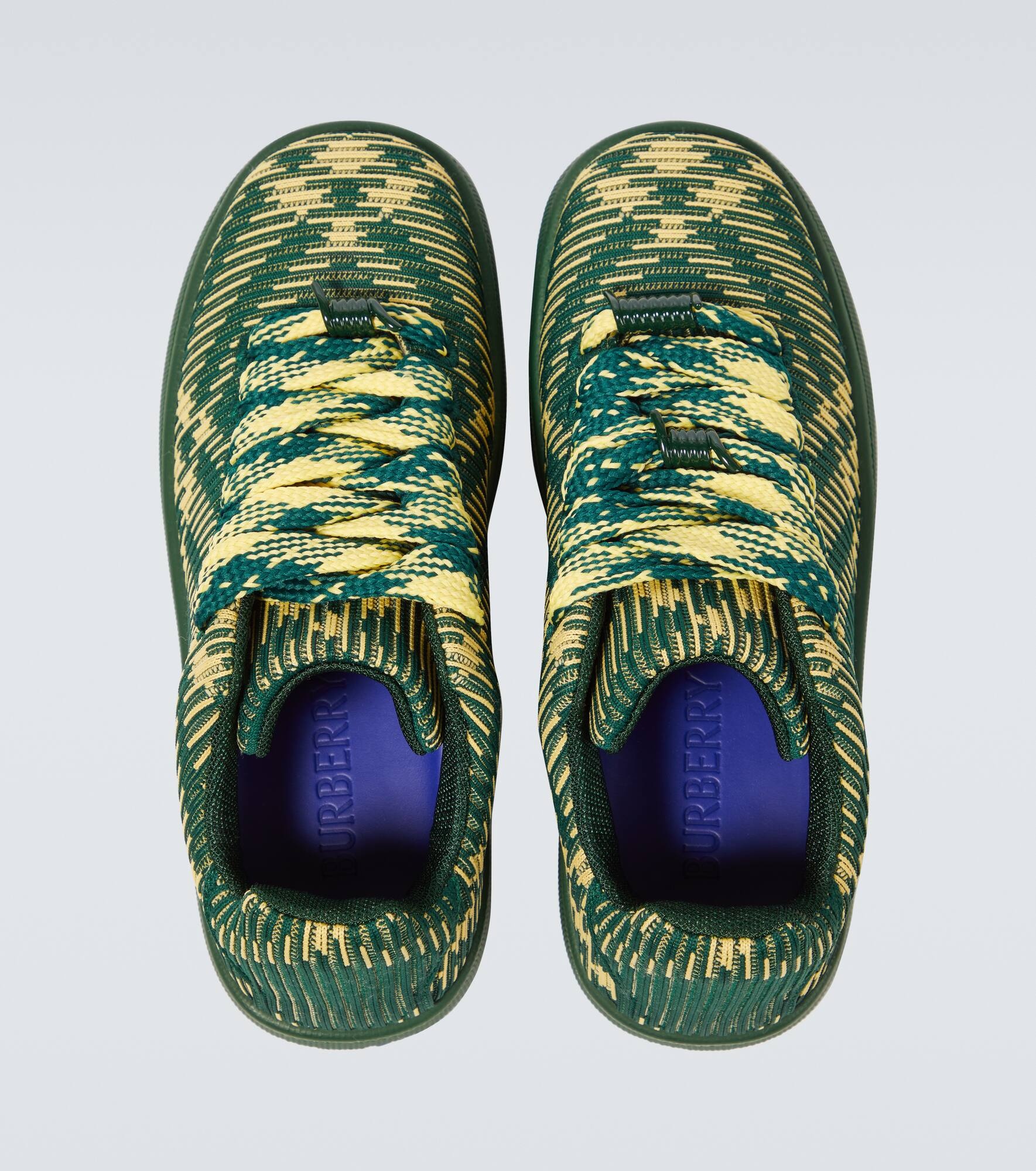 Burberry check sneakers - 4