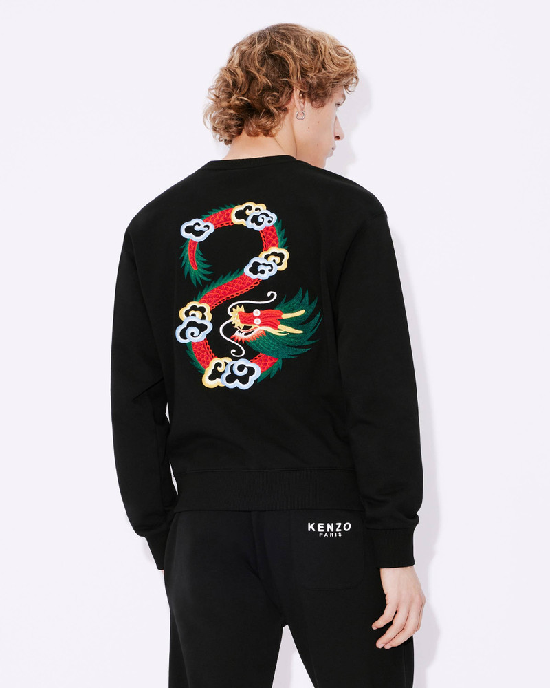 'Year of the Dragon' classic embroidered sweatshirt 4