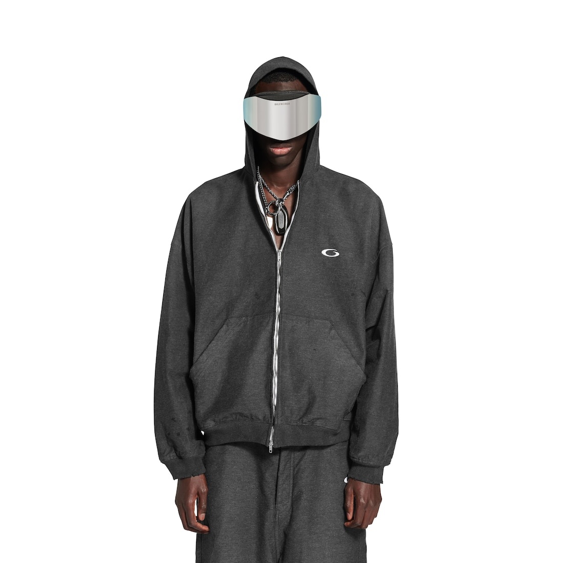 【関税&送料込】Balenciaga Trompe-L Oeil Layered Hoodie In A BALENCIAGA | TROMPE L'OEIL HOODIE