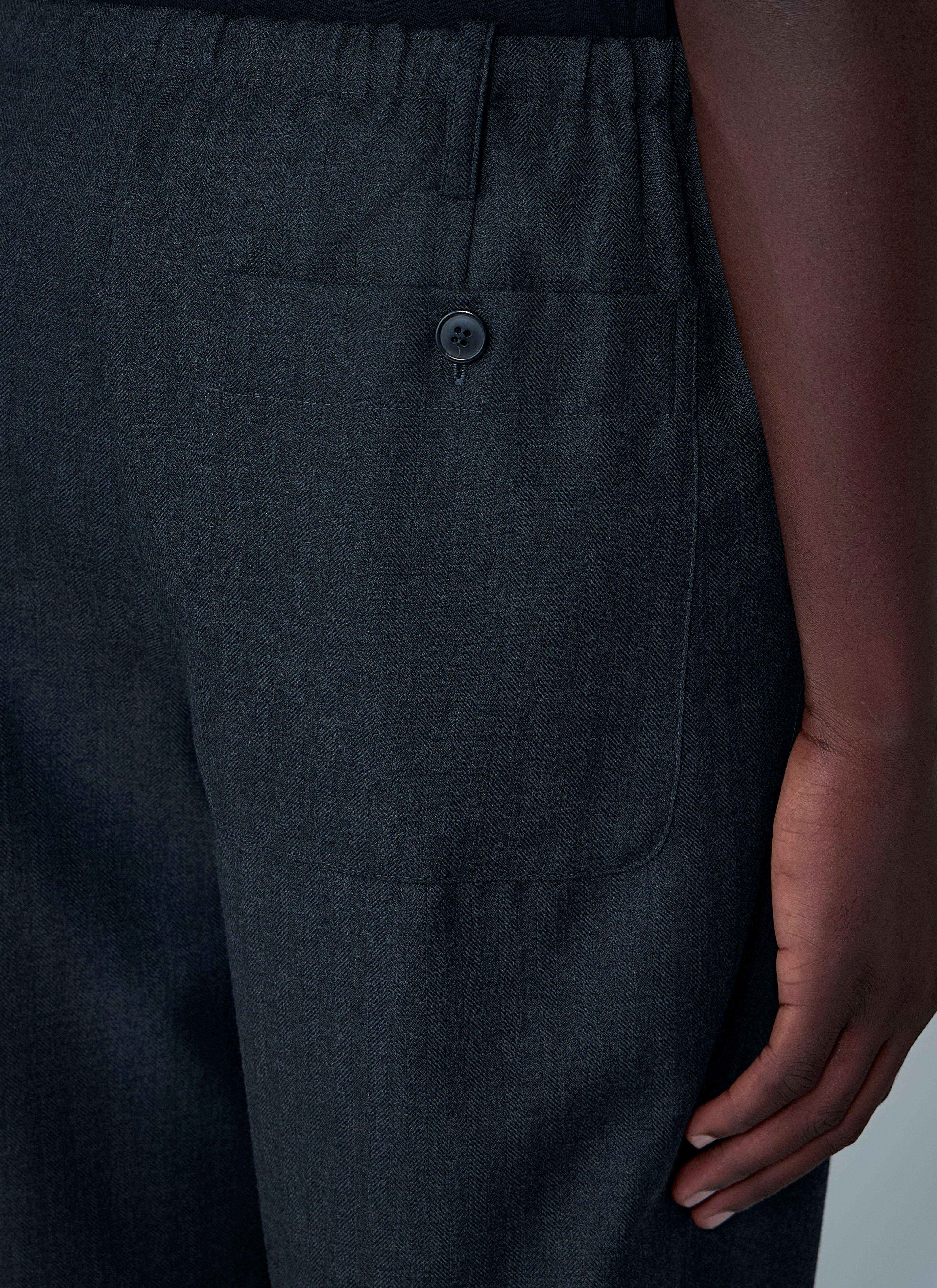 Dries Van Noten Men Tailored Wool Pants - 6