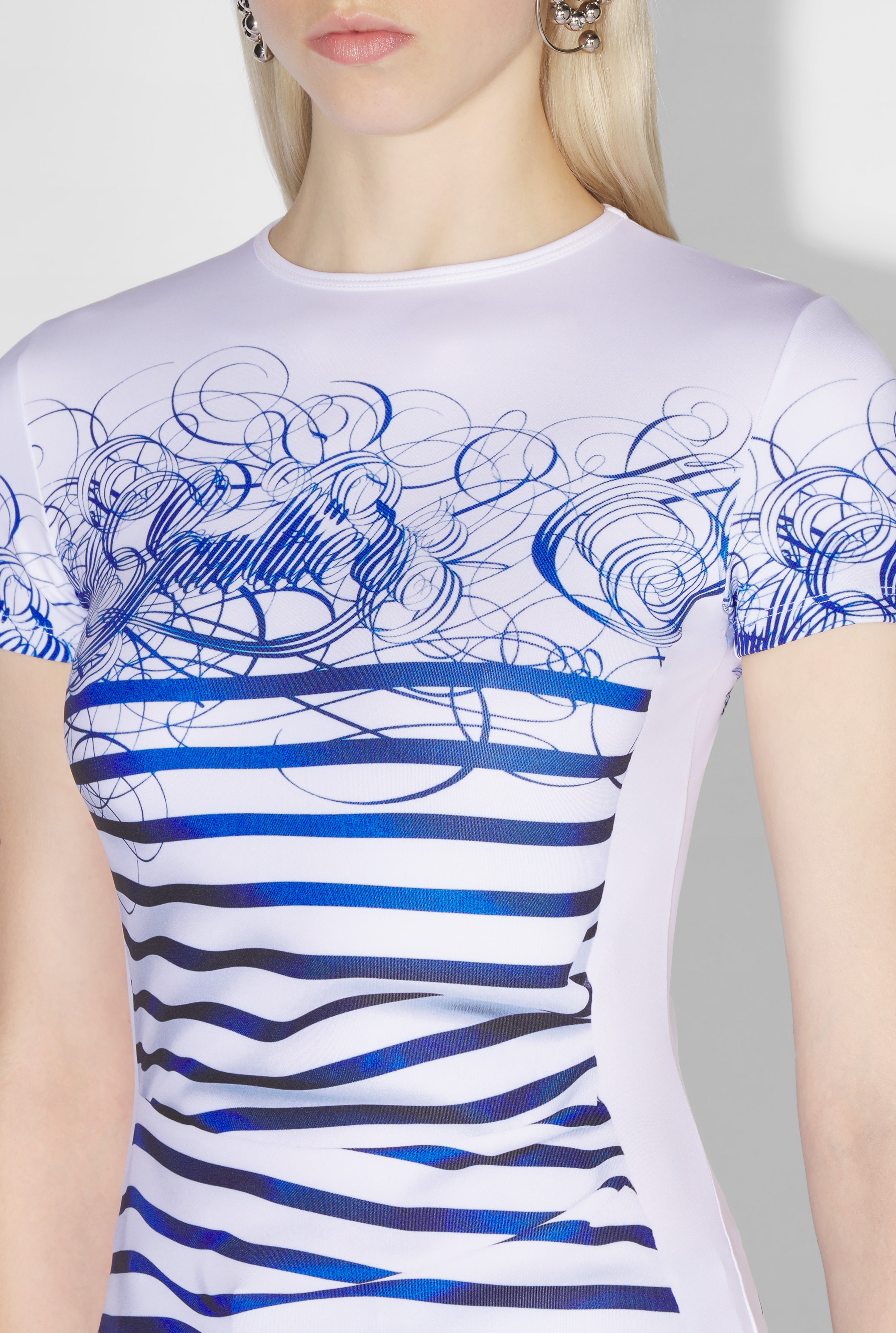 THE CALLIGRAPHY MARINIÈRE T-SHIRT - 4