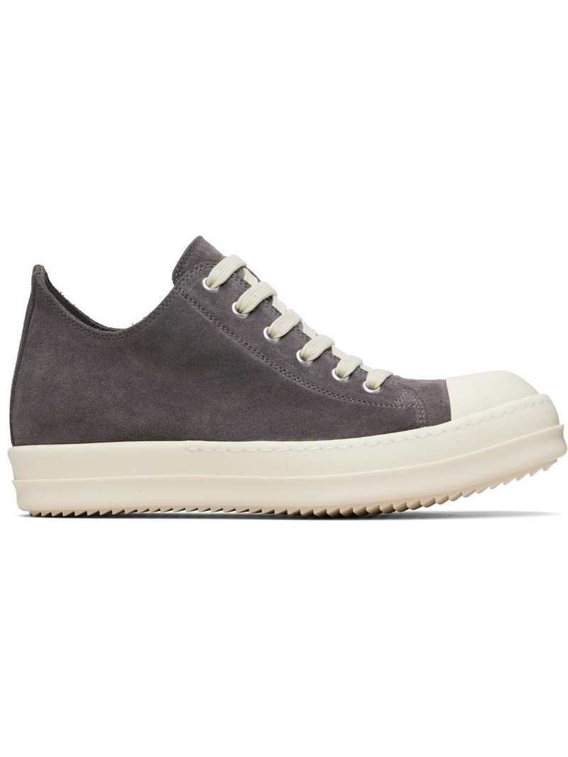 Gray Temple Low Sneakers 1