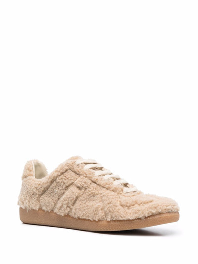 Maison Margiela Replica shearling sneakers outlook