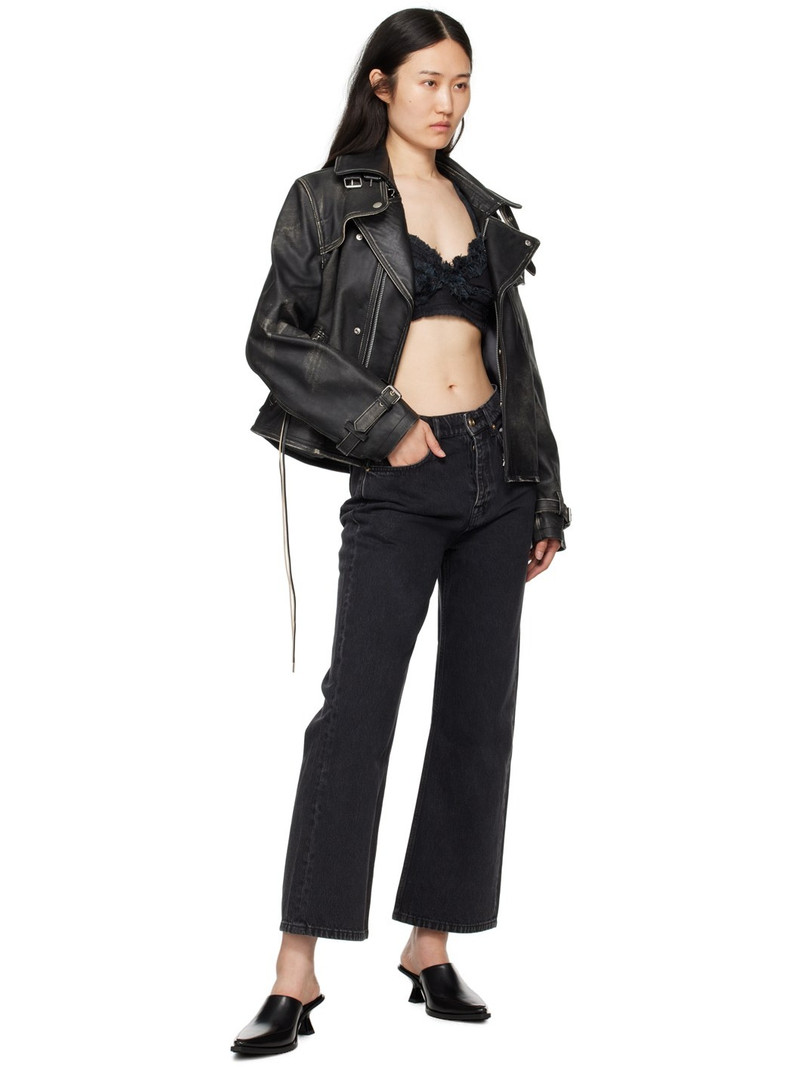 EYTYS Black Arie Denim Camisole outlook
