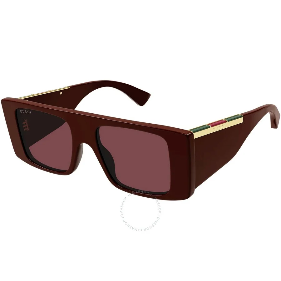 Gucci Red Browline Men's Sunglasses GG1888S 004 50 - 1