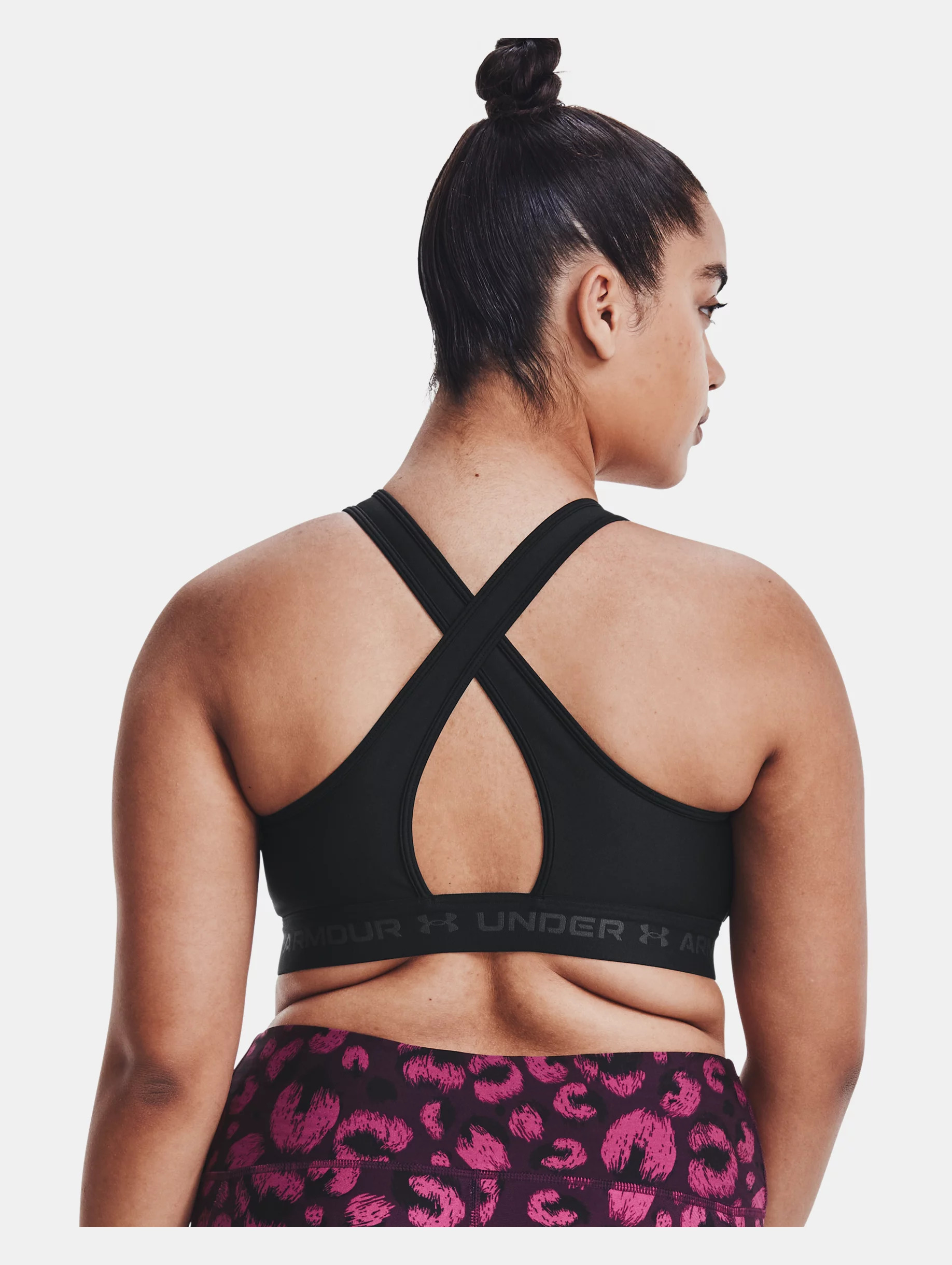 Women's Armour® Mid Crossback Sports Bra - 11
