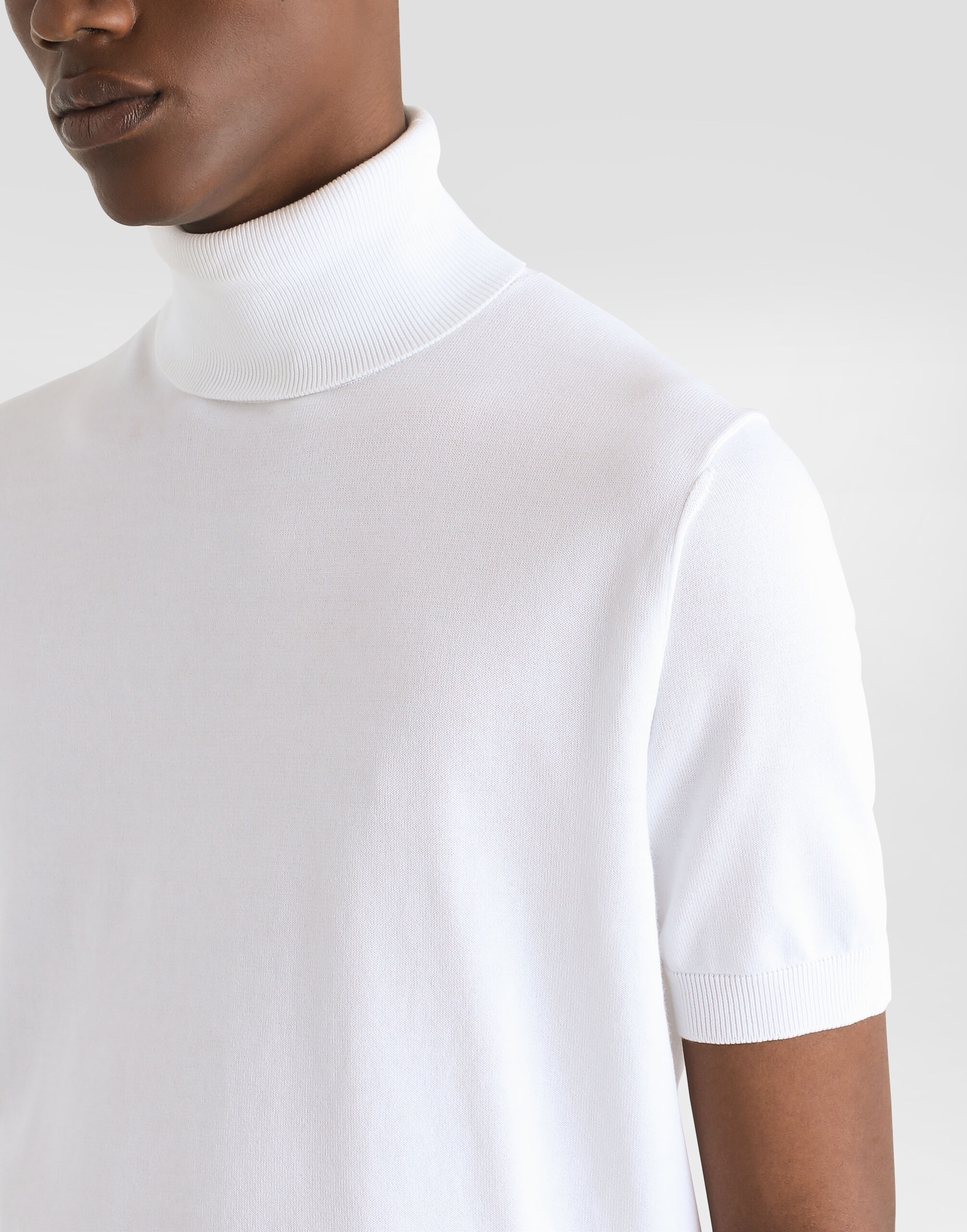 Short-sleeved cotton polo-shirt - 4