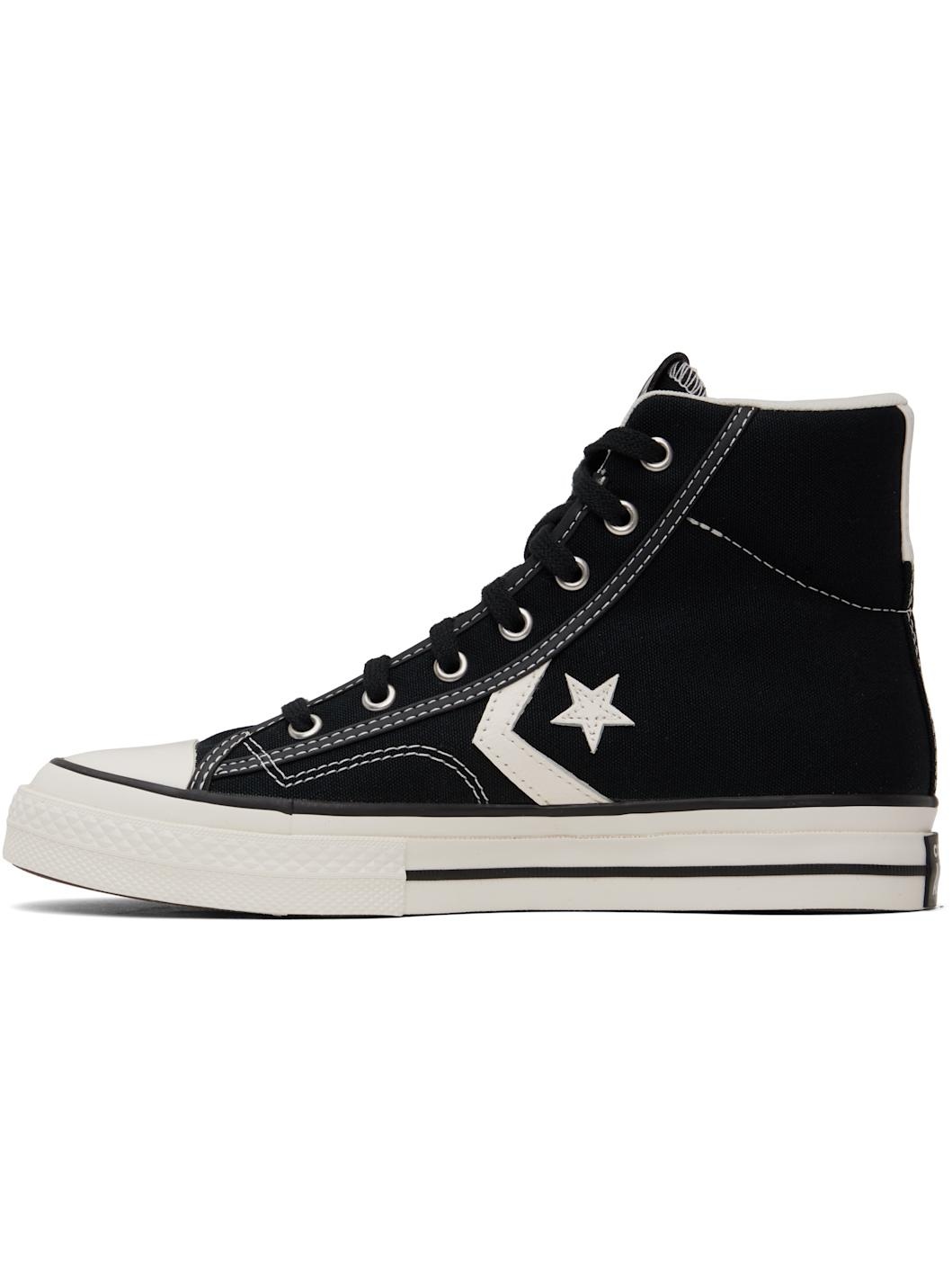 Black Star Player 76 High Top Sneakers - 3