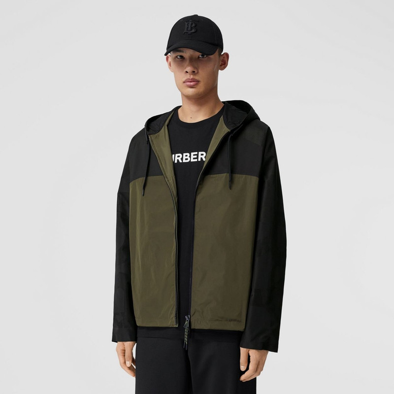 Perforated Logo Lightweight Hooded Jacket 6