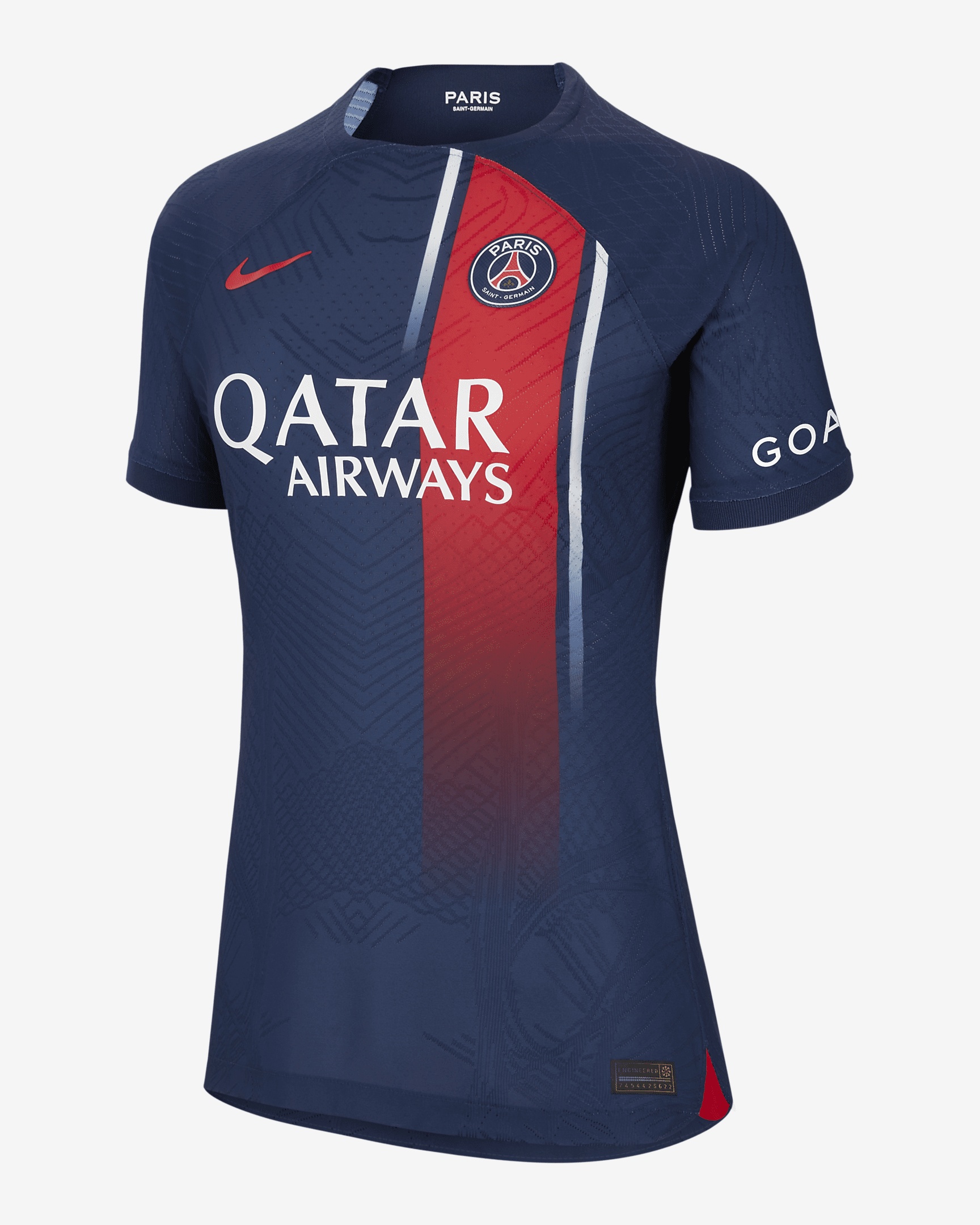 Presnel Kimpembe Paris Saint-Germain 2023/24 Match Home Nike Women's Dri-FIT ADV Soccer Jersey - 1