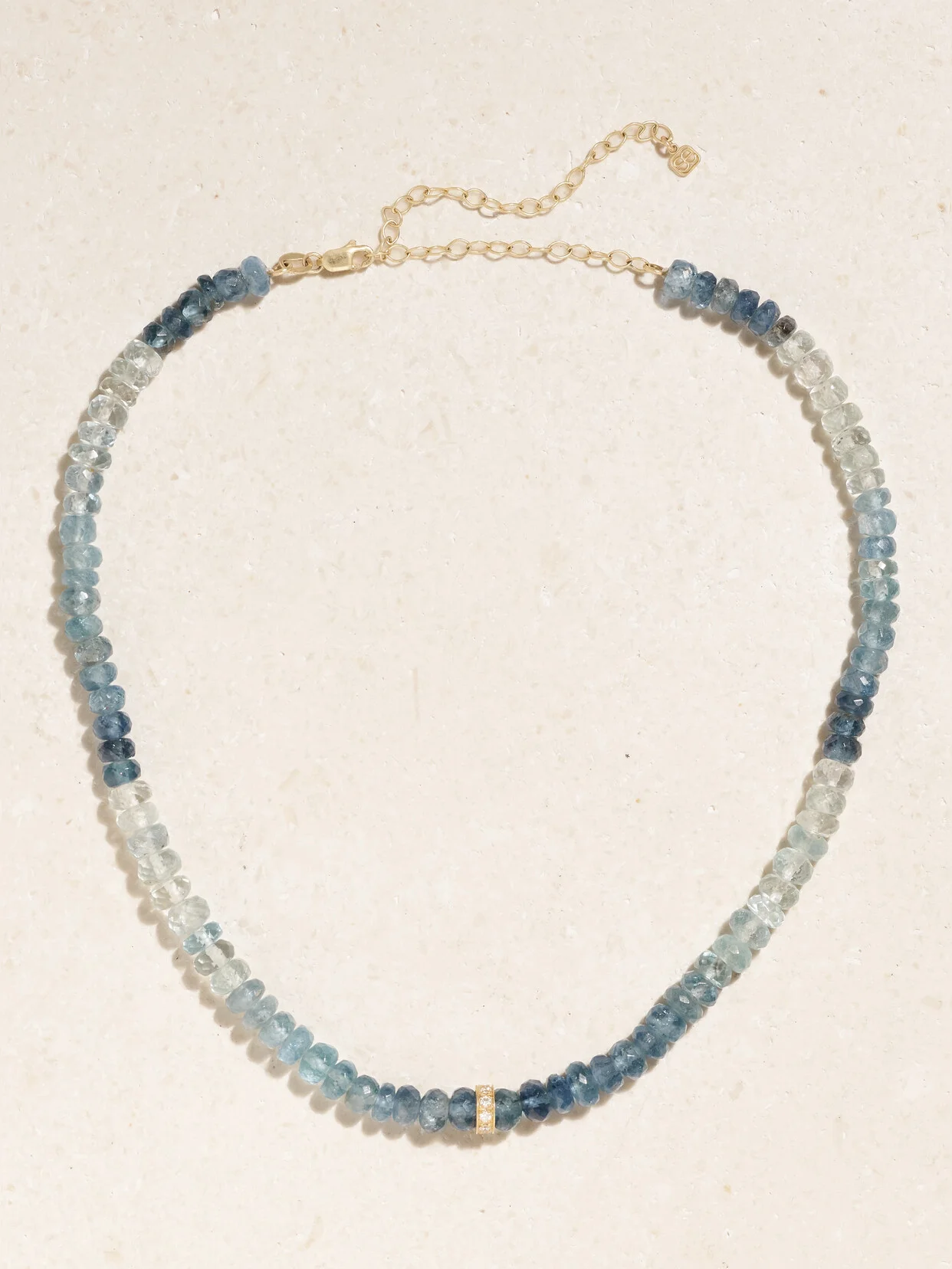 14-karat Gold And Diamond Beaded Choker - 1