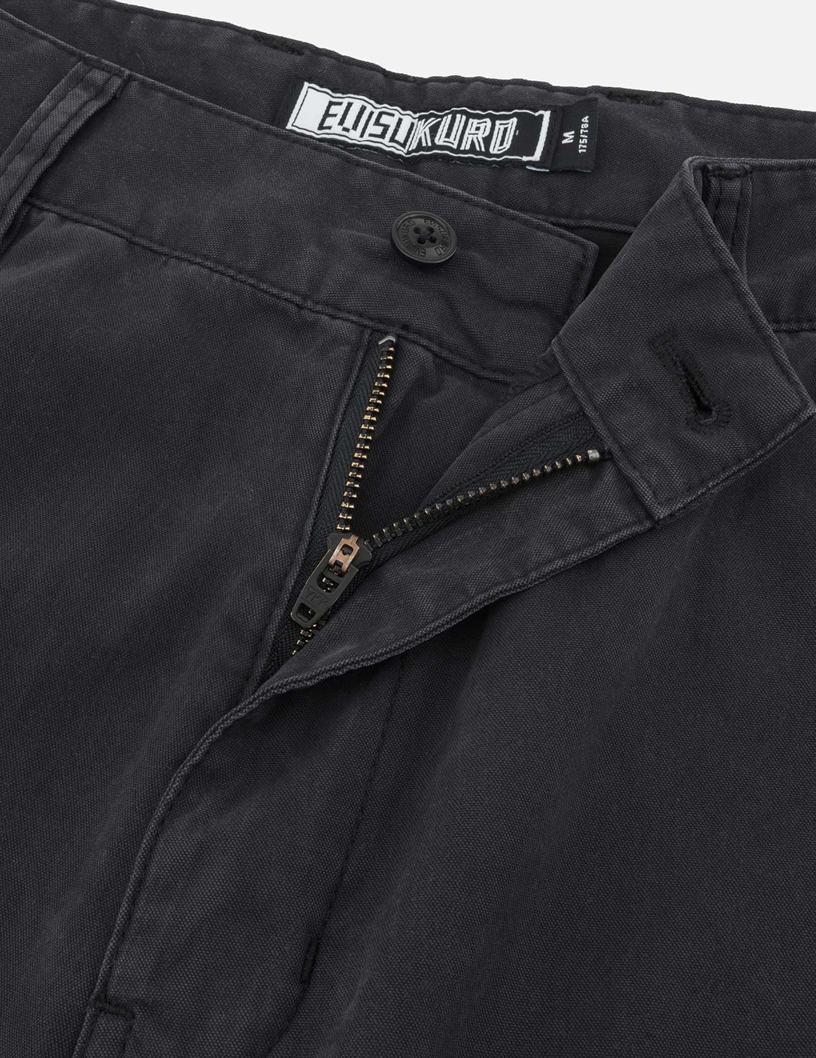 Logo and Seagull Embroidery Relax Fit Cargo Pants - 8