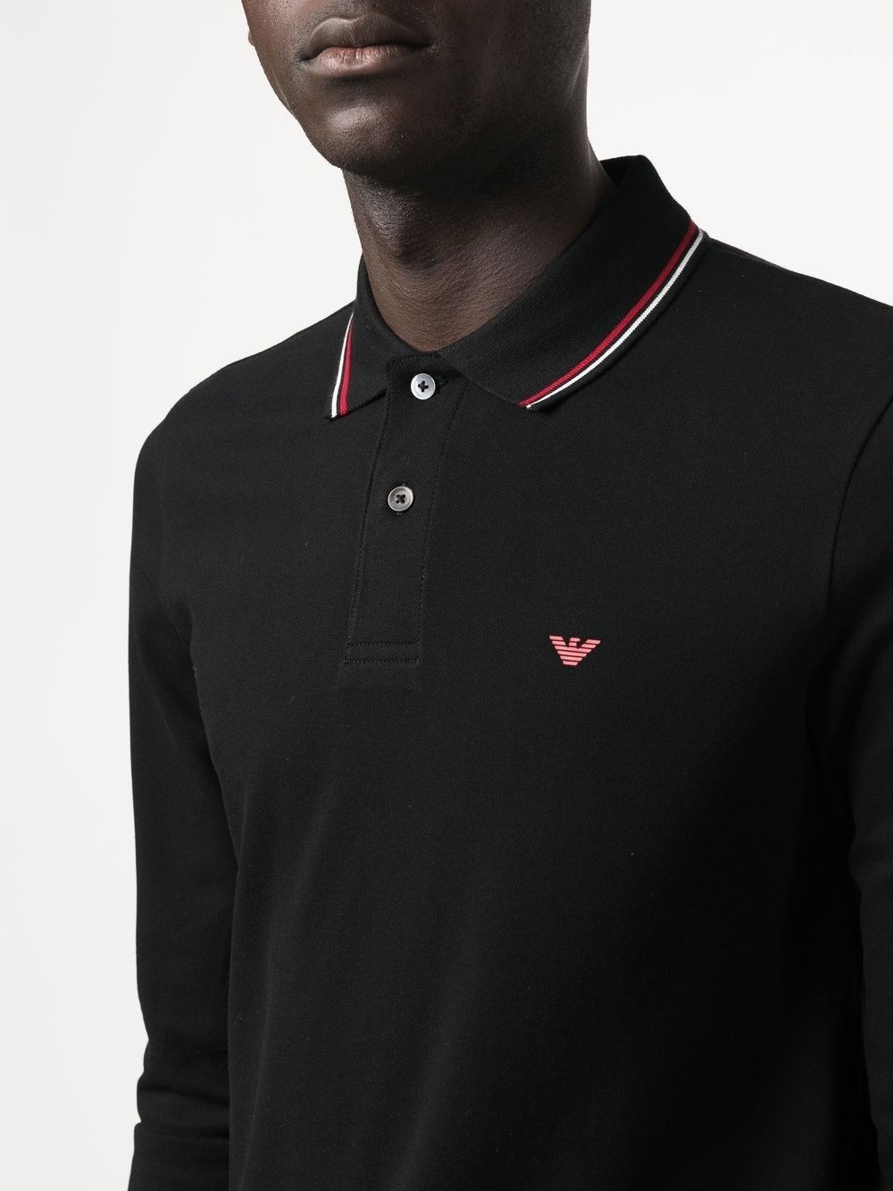 Logo cotton polo shirt - 4