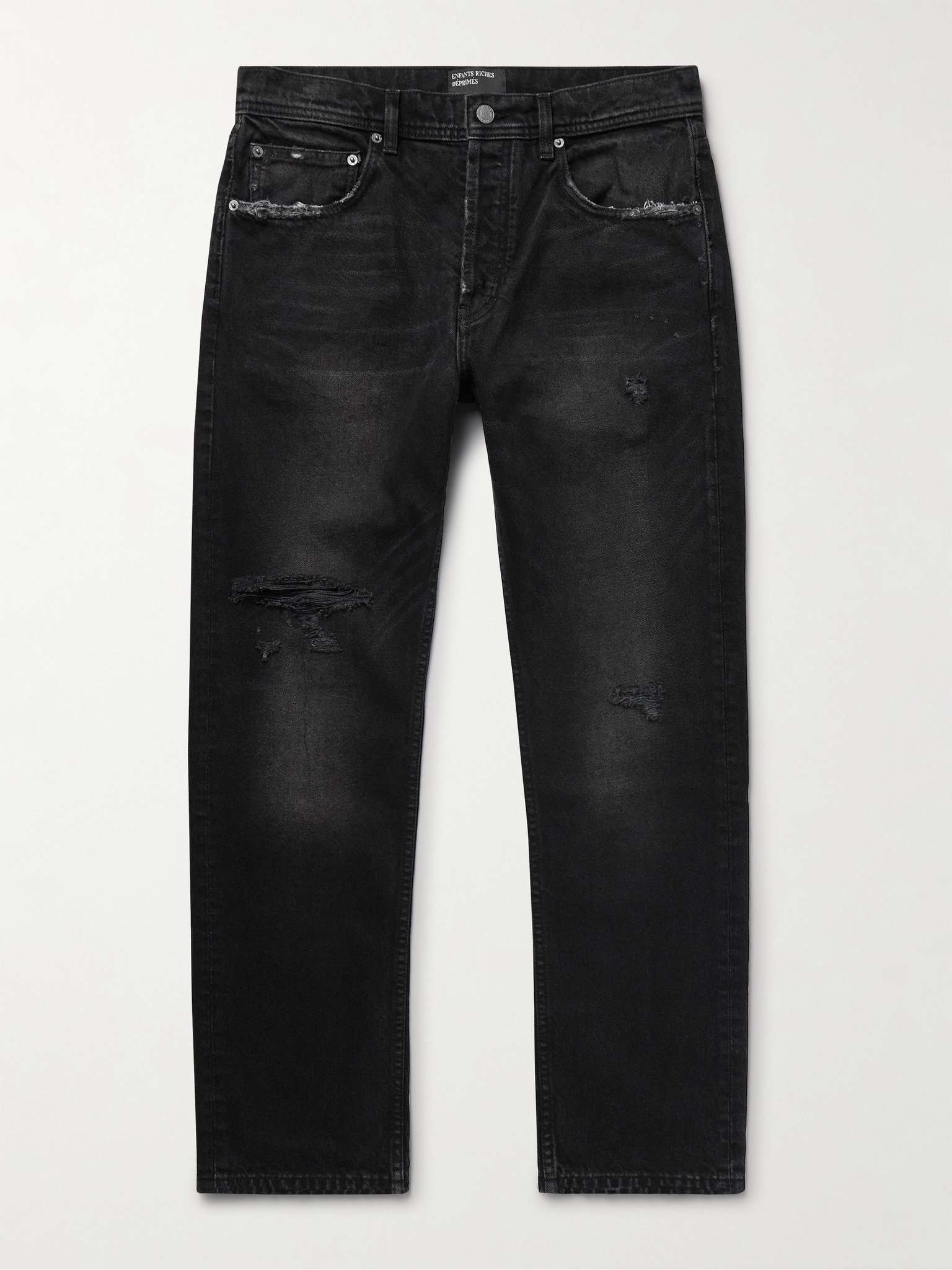Kapital Monkey CISCO Straight-Leg Embellished Leather Kapital Monkey CISCO Straight-Leg Embellished Leather