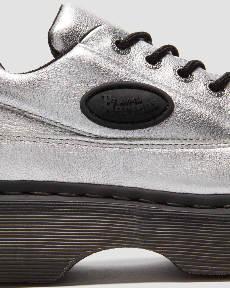 Buzz 5-Eye Metallic Leather Shoes 4