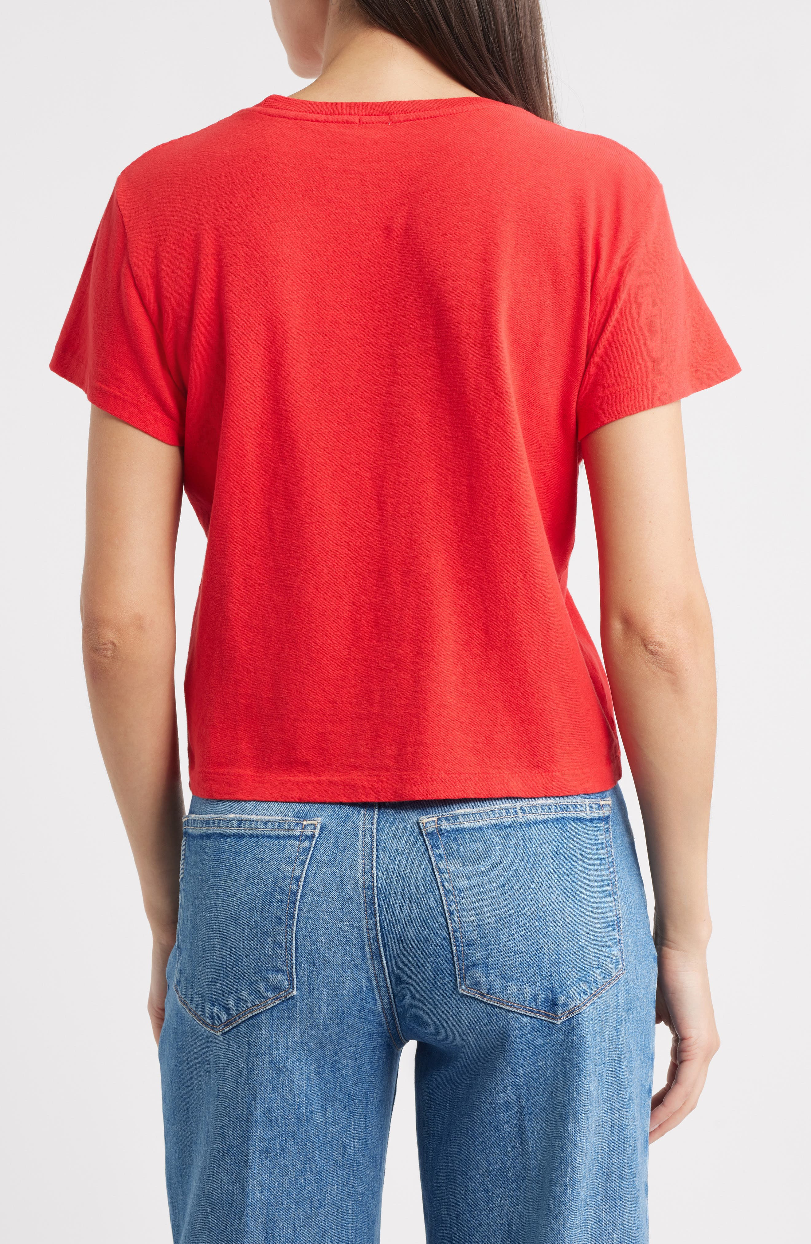 Re/Done I Am What I Am Graphic T-Shirt in Roja at Nordstrom - 2