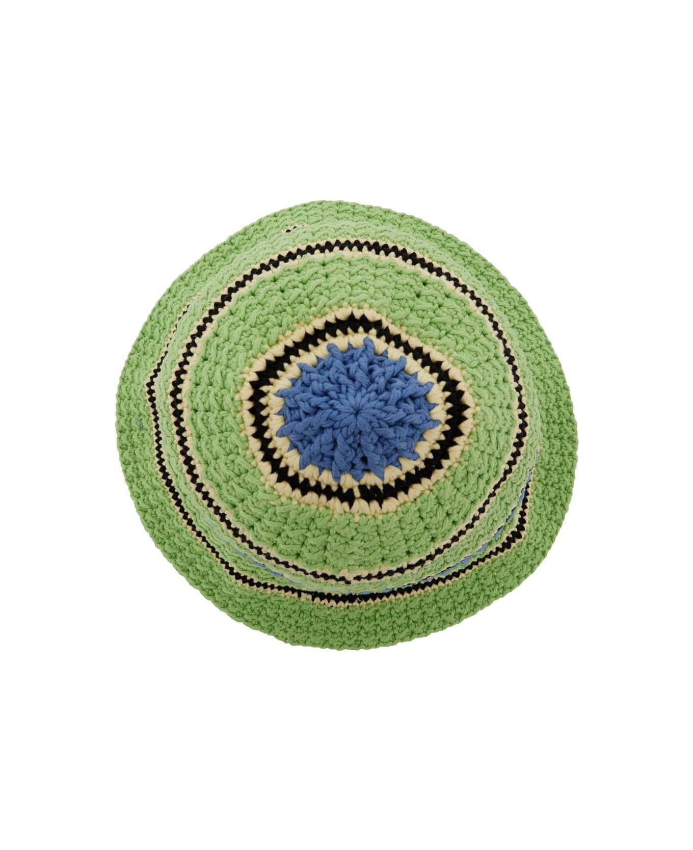 【送料&関税込】Stella McCartney Striped Crochet Hat Stella McCartney Striped Crochet Hat | italist | REVERSIBLE