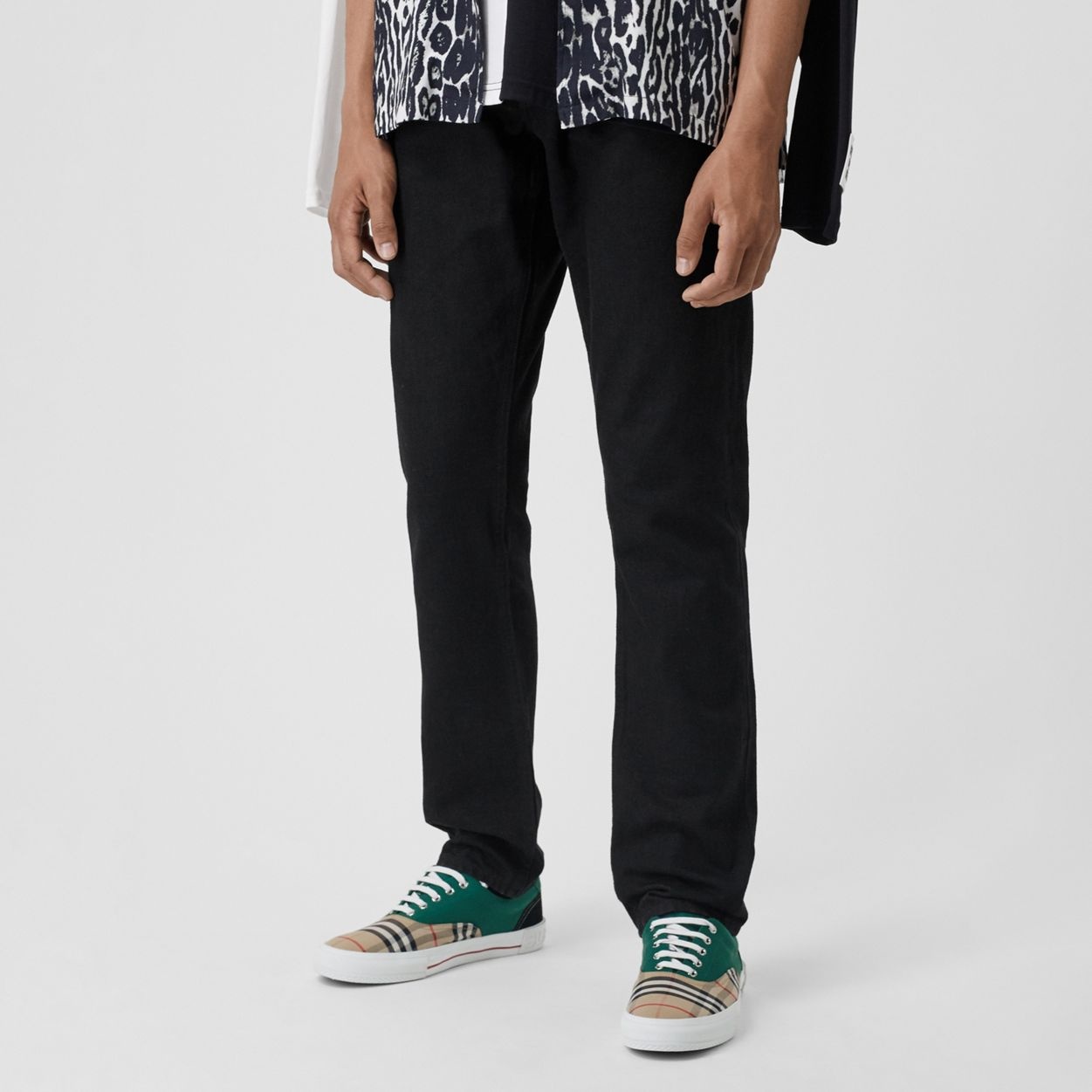 Straight Fit Japanese Denim Jeans - 6