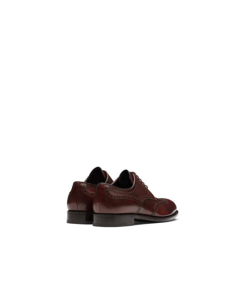 Leather derby shoes 4