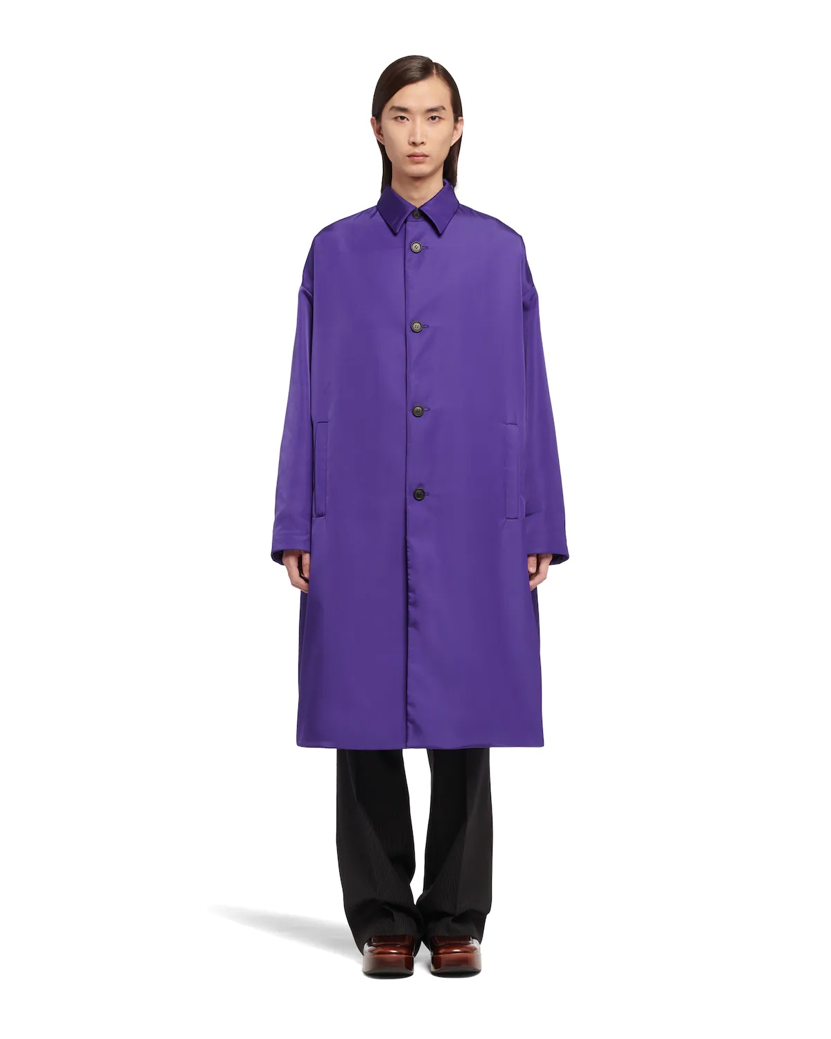 Re-Nylon raincoat - 2