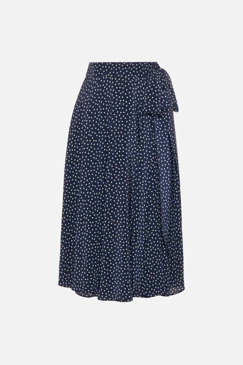POLKA DOT WRAP SKIRT 1