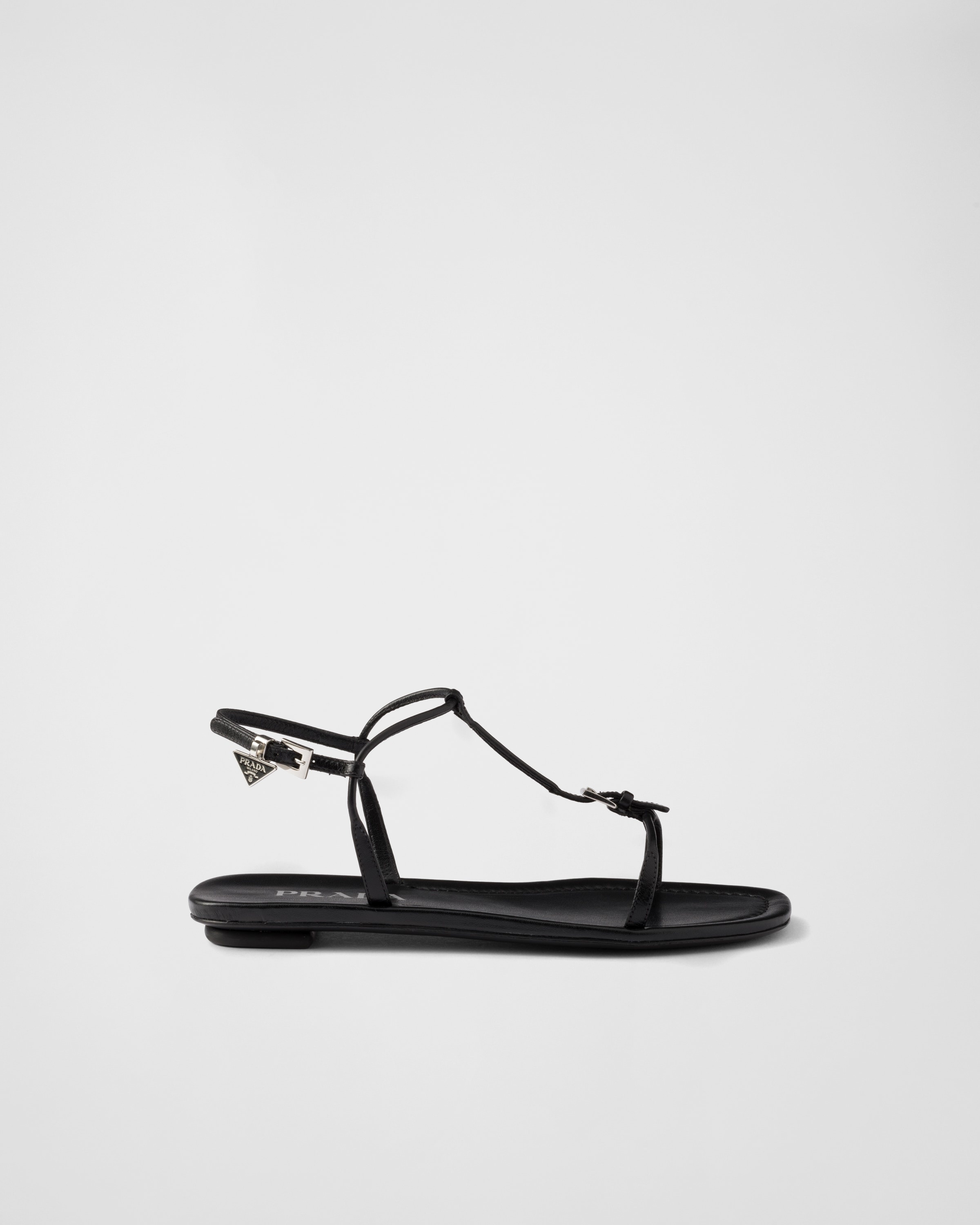 Flat leather sandals - 2