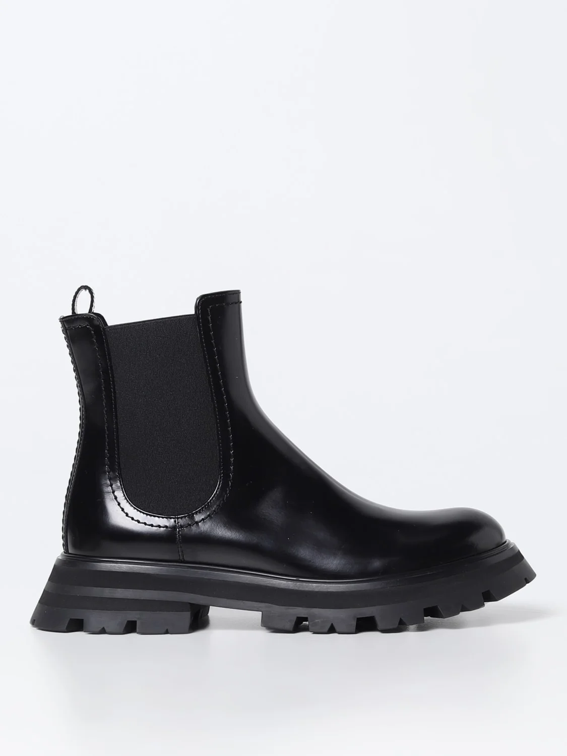 McQueen ankle boots in brushed leather - 1