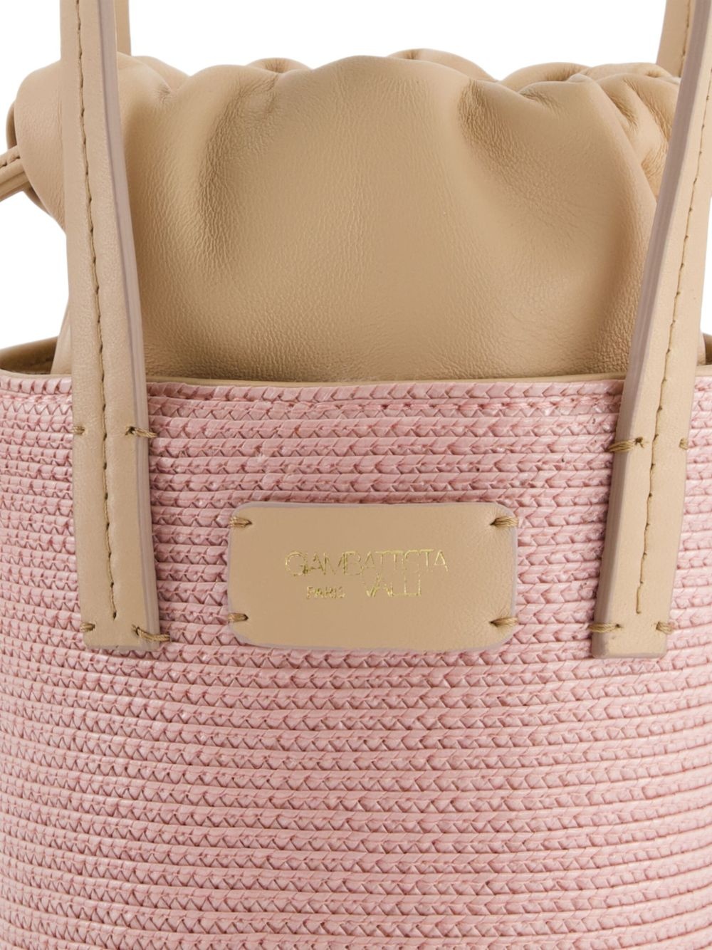 logo-patch beach bag - 4