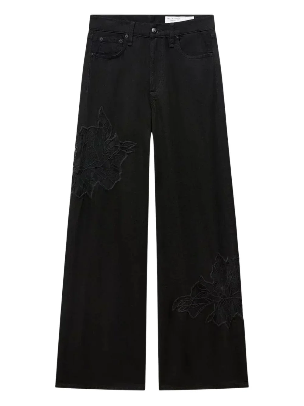 Sofie floral-detailed trousers - 1