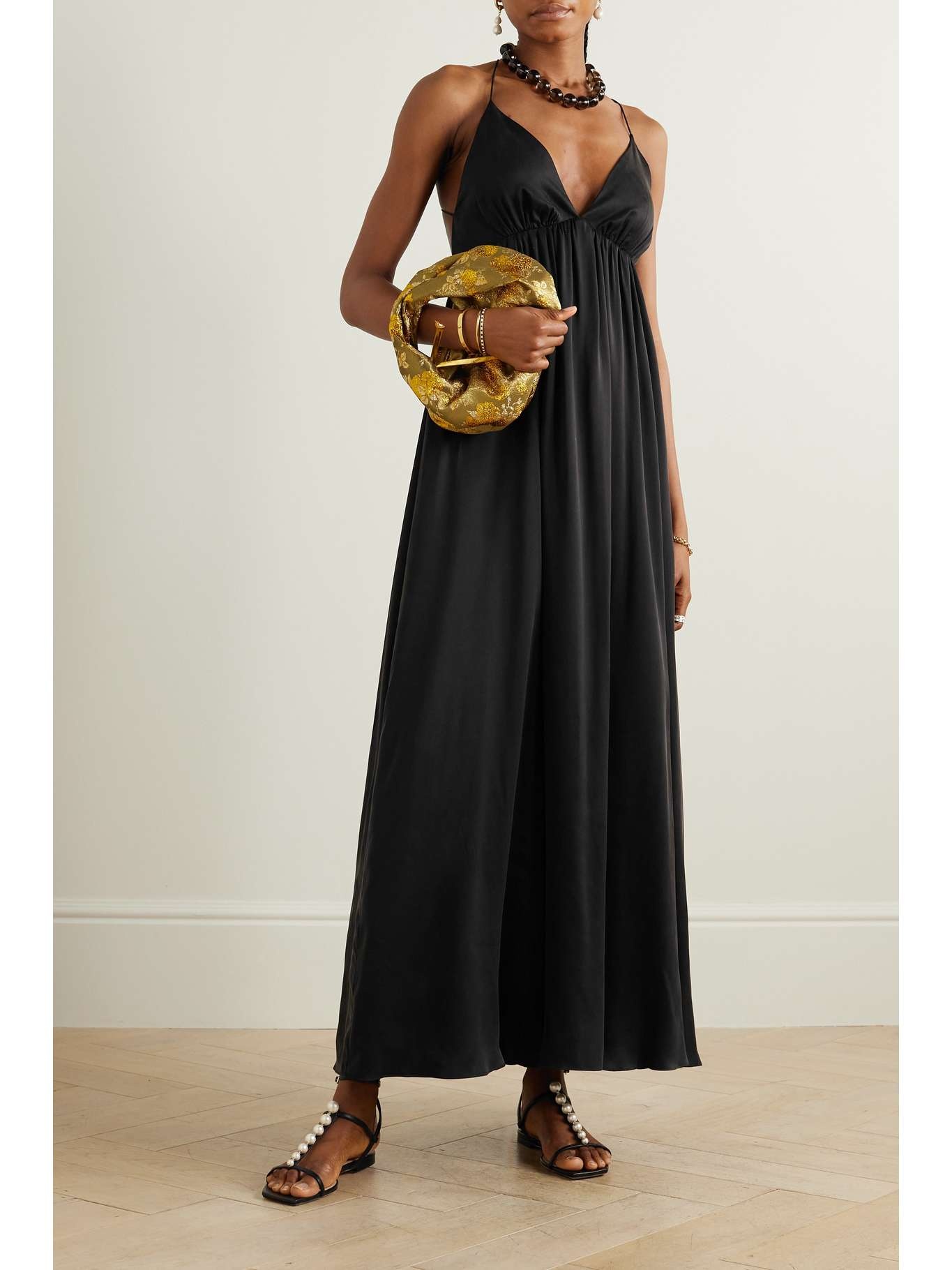 Zimmermann open back dress sales