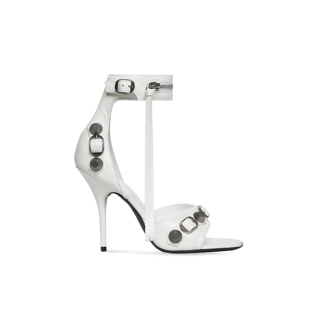 Women's Cagole 110mm Sandal  in Optic White - 1