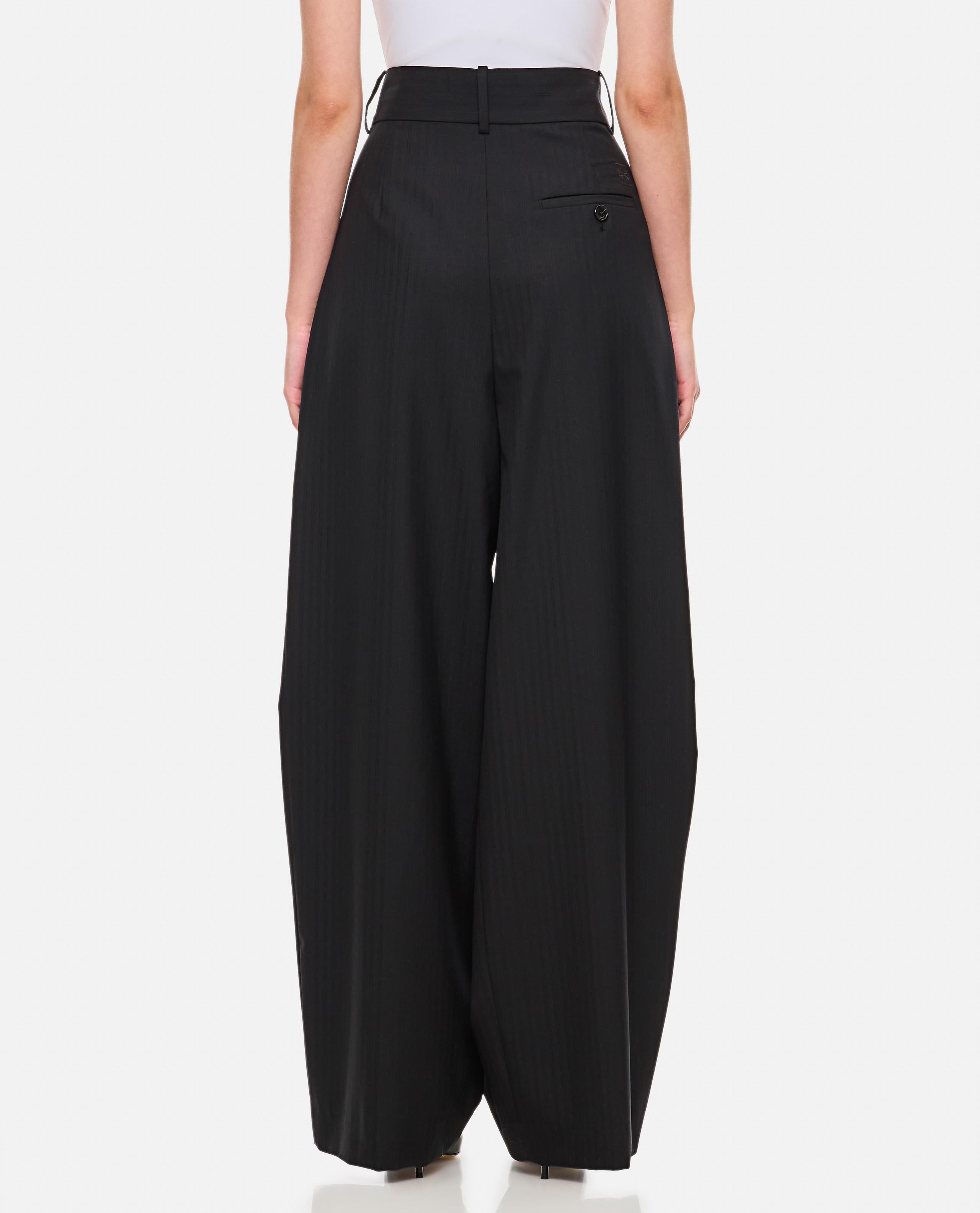 WOOL WRAP TROUSERS - 4