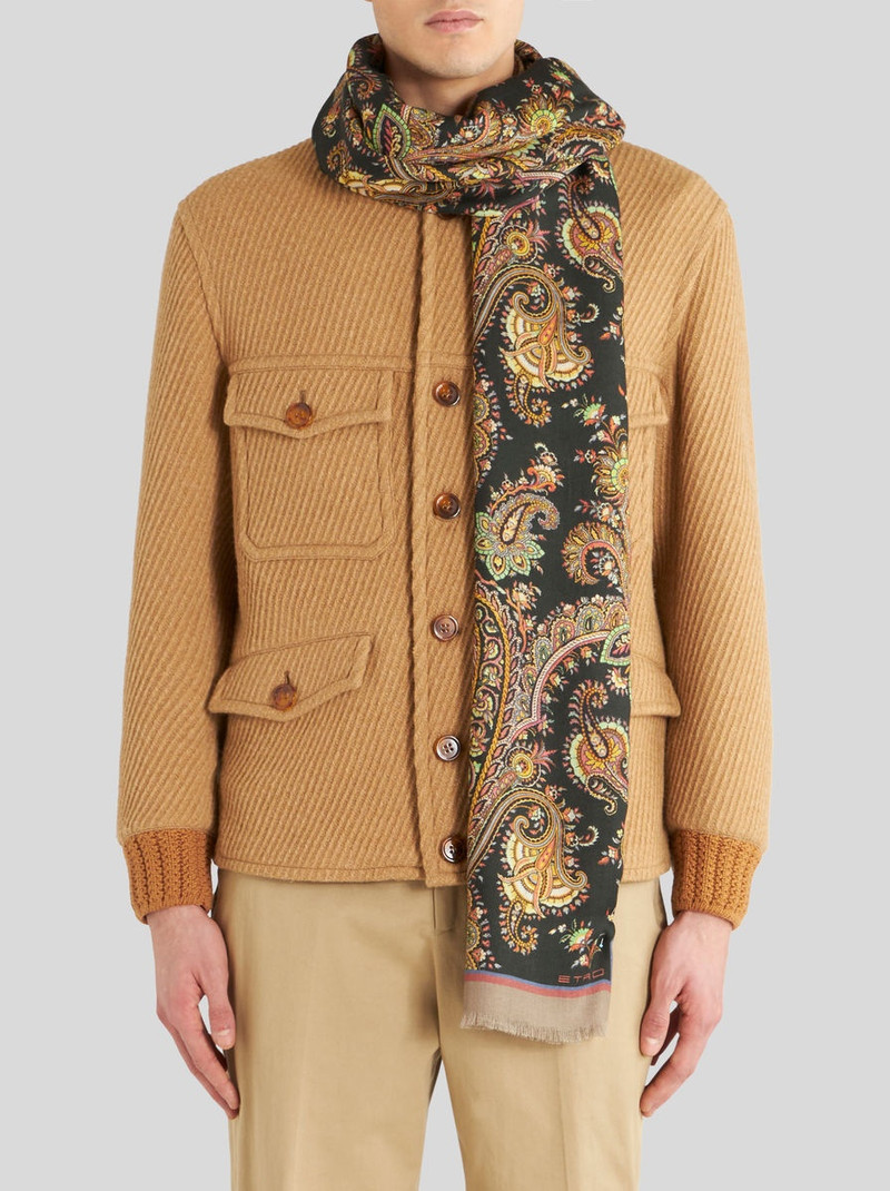 Etro PAISLEY CASHMERE AND SILK SCARF outlook