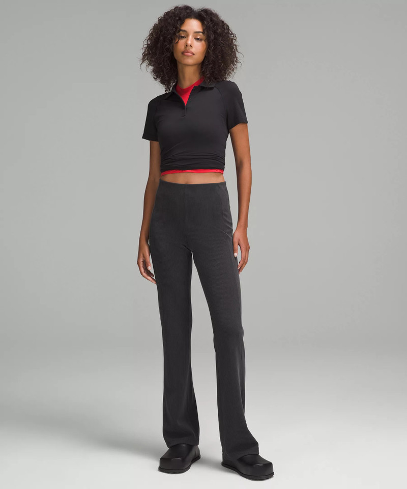 lululemon Ribbed Softstreme Flared Pant *Regular outlook