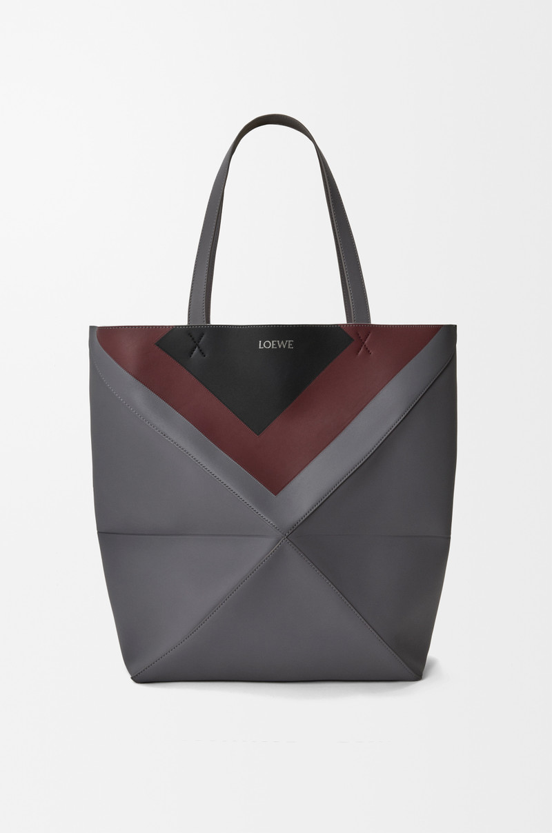 XL Puzzle Fold tote in nappa calfskin 1