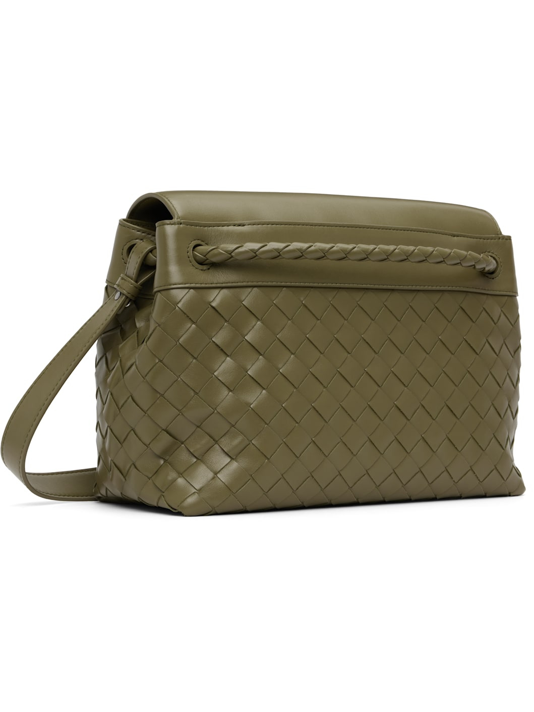 Khaki Small Andiamo Messenger Bag - 3