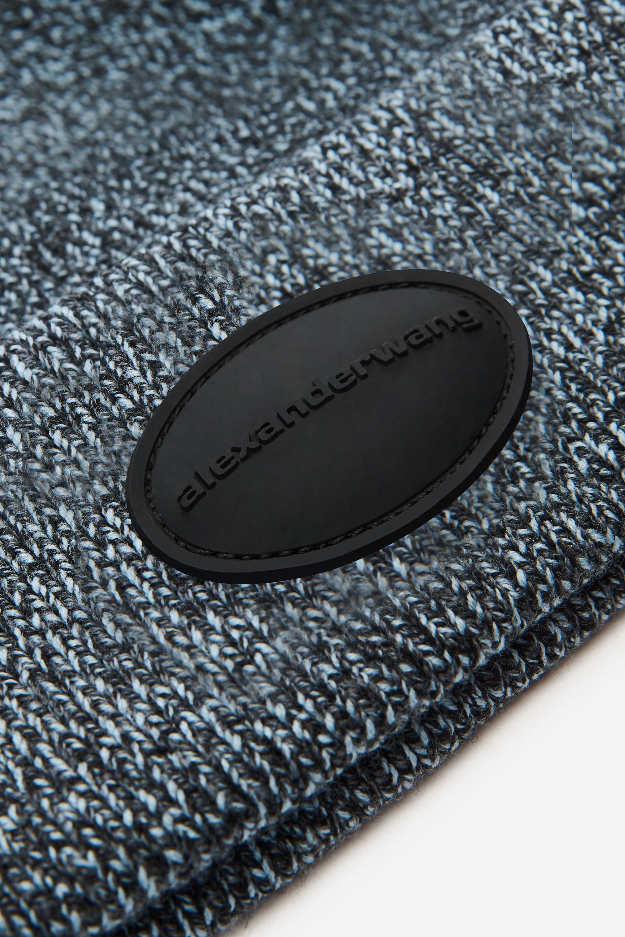 dome logo beanie in ribbed wool stretch - 3