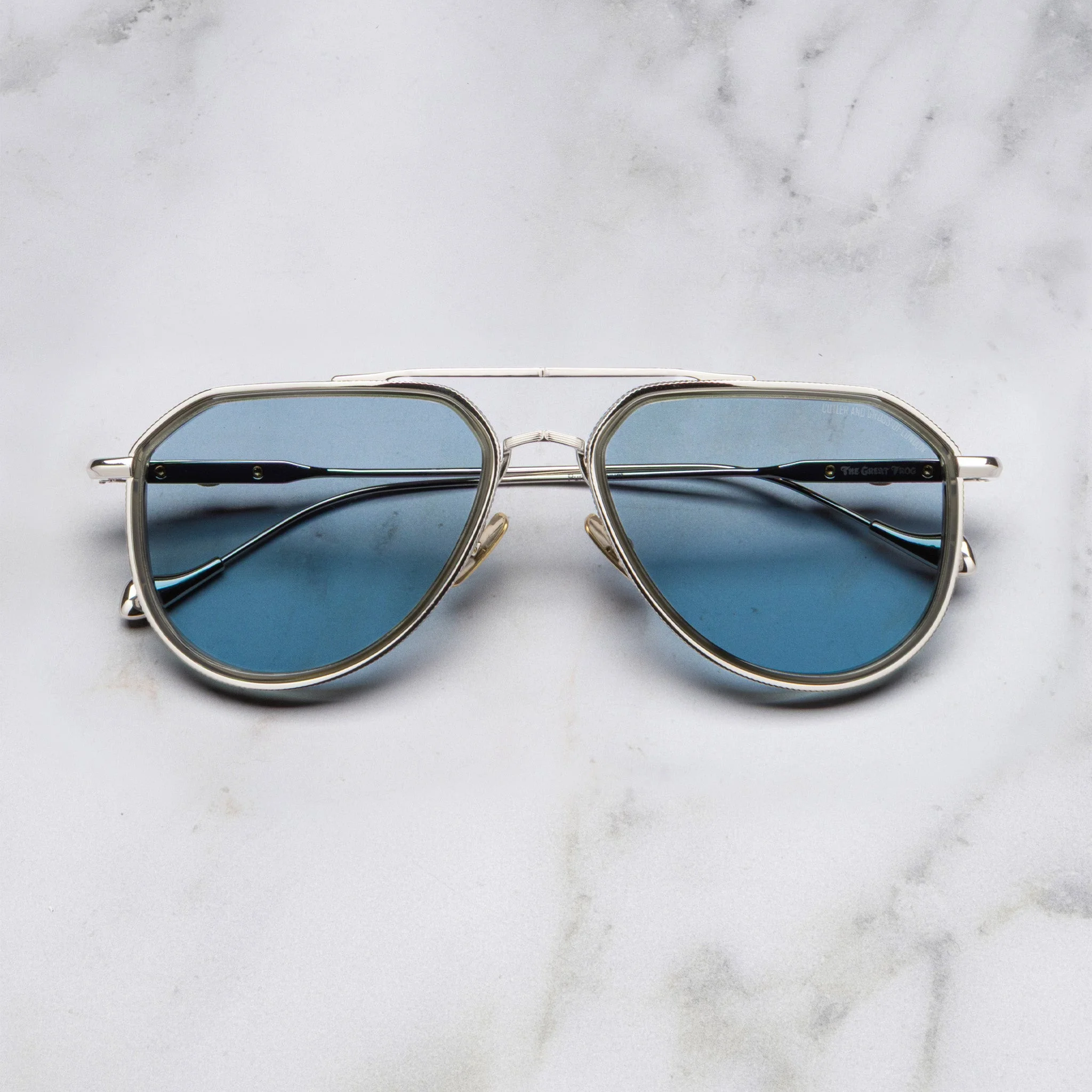 THE GREAT FROG LIMITED-EDITION TRIUMPH AVIATOR SUNGLASS - 1