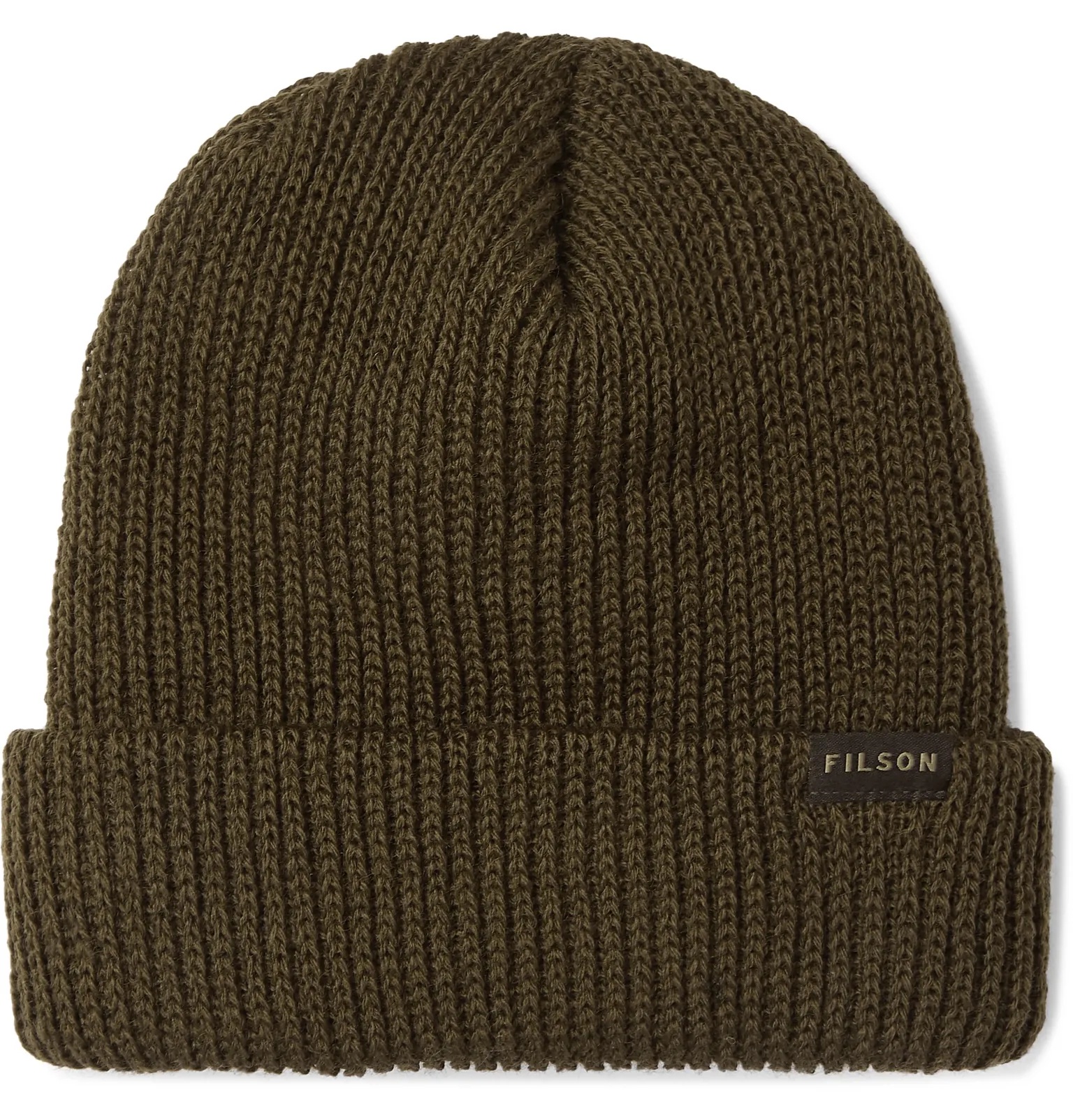 Watch Cap Ribbed Wool Beanie - 6