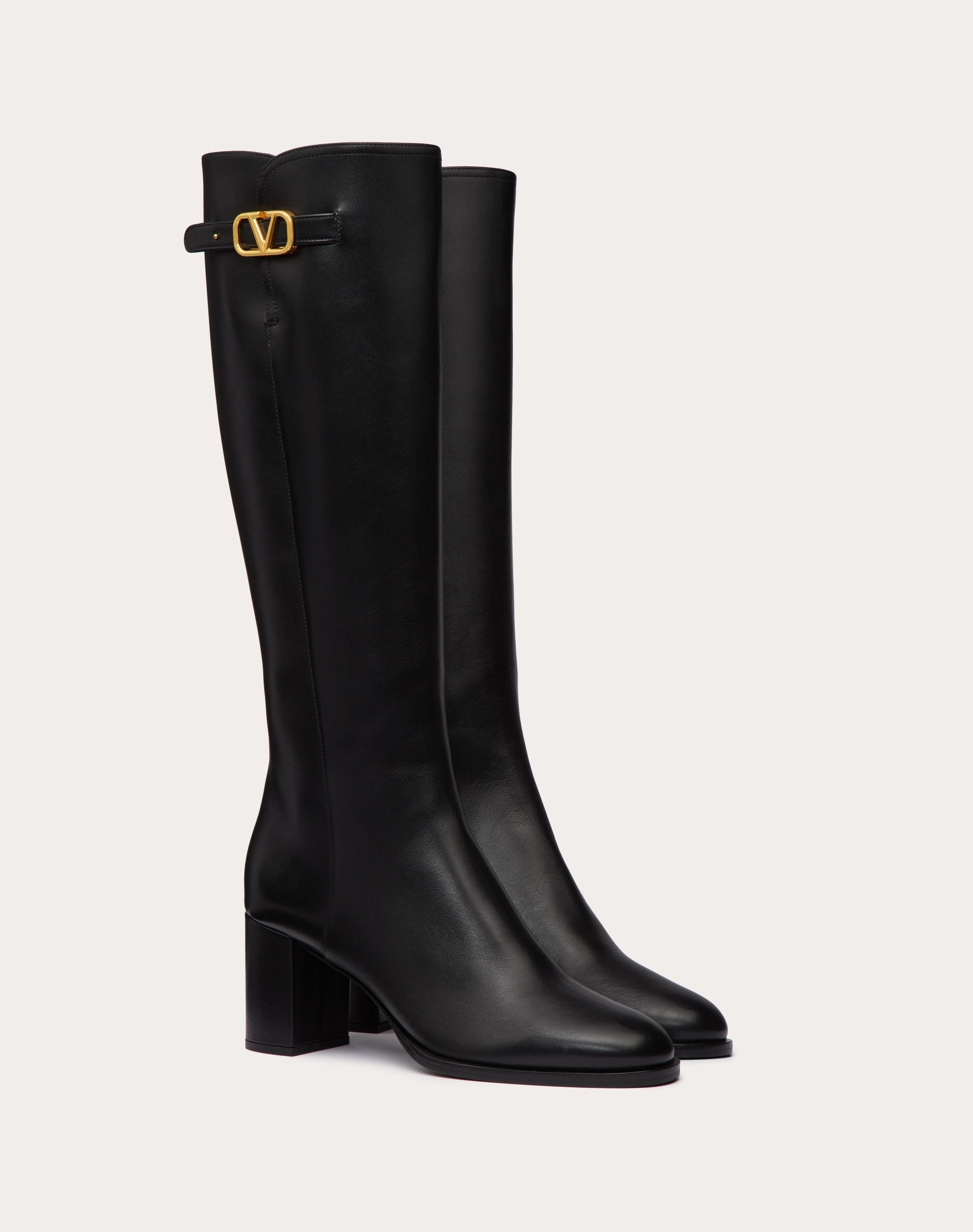 VLOGO SIGNATURE CALFSKIN BOOT 70MM - 2