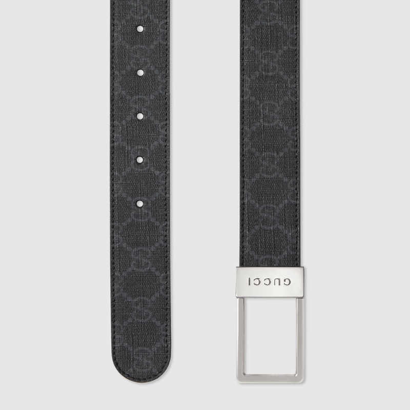 GUCCI GG belt with rectangular buckle outlook